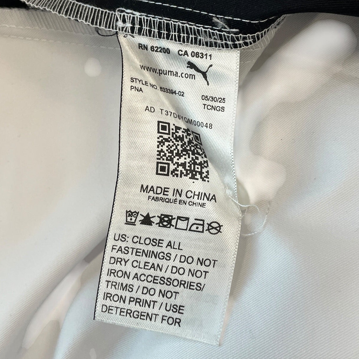 PUMA/LS Shirt/M/Cotton/WHT/All Over Print/A$AP ROCKY\DOUBLE LAYERED view 7