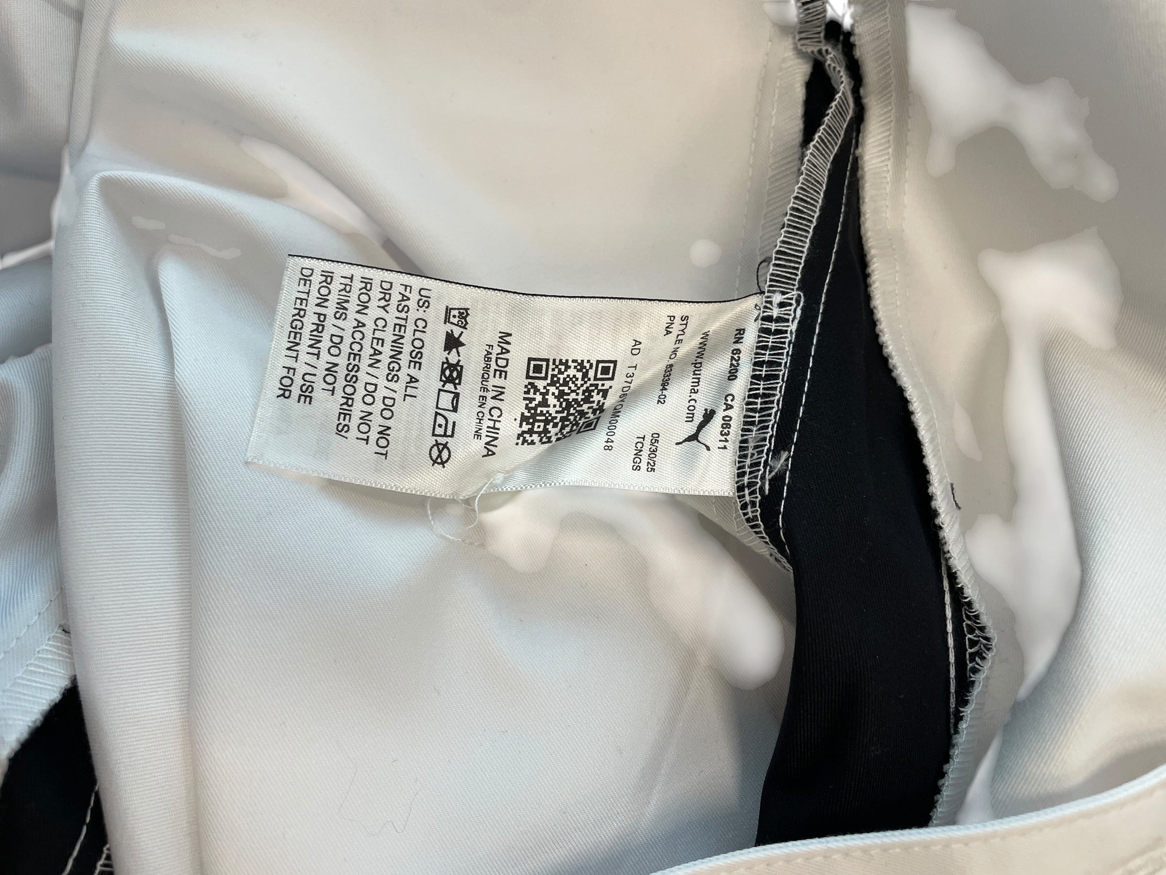 PUMA/LS Shirt/M/Cotton/WHT/All Over Print/A$AP ROCKY\DOUBLE LAYERED view 7