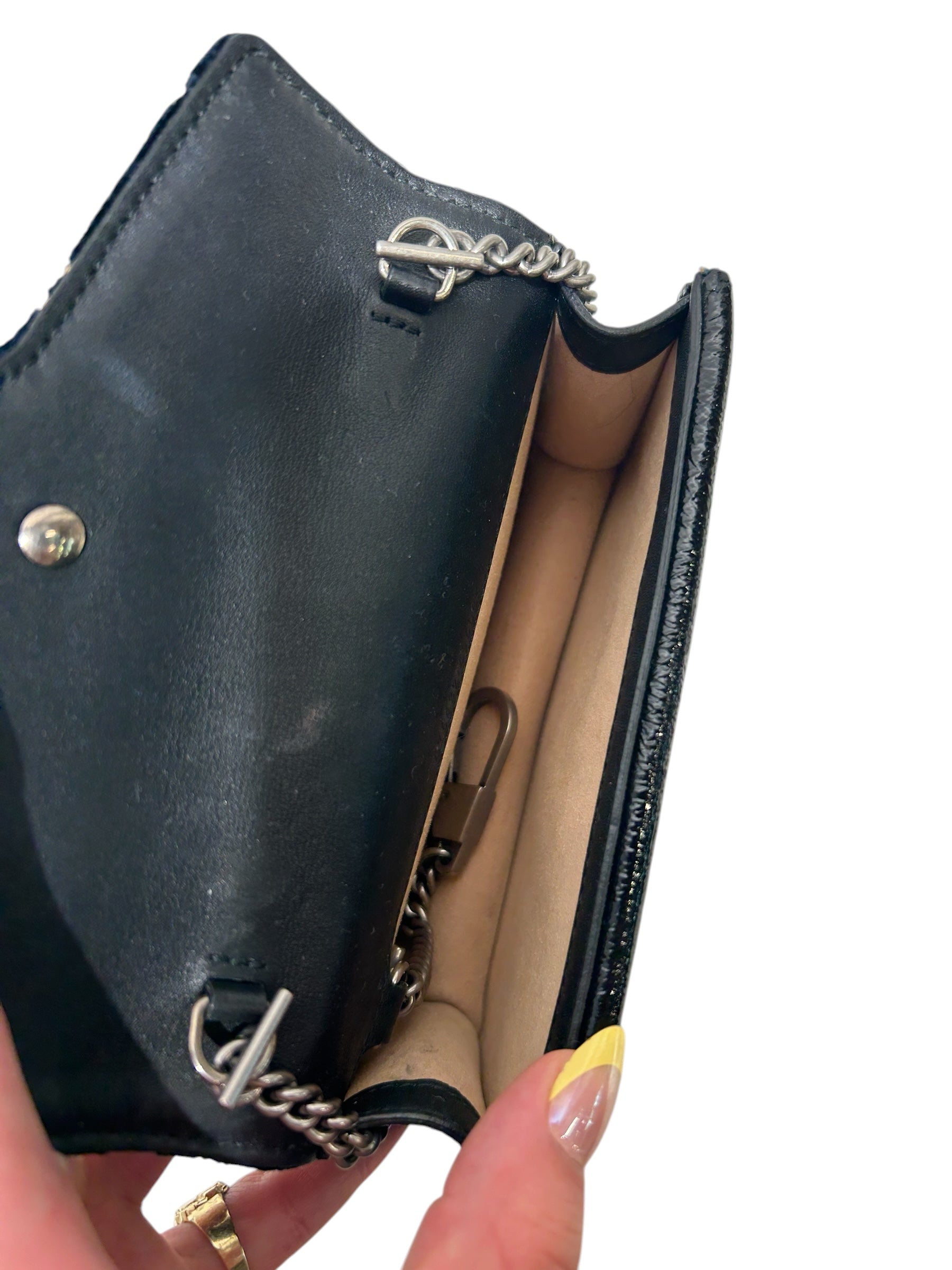 GUCCI/Bag/Monogram/Suede/NVY/GG NAVY VELVET DIONYSUS view 4