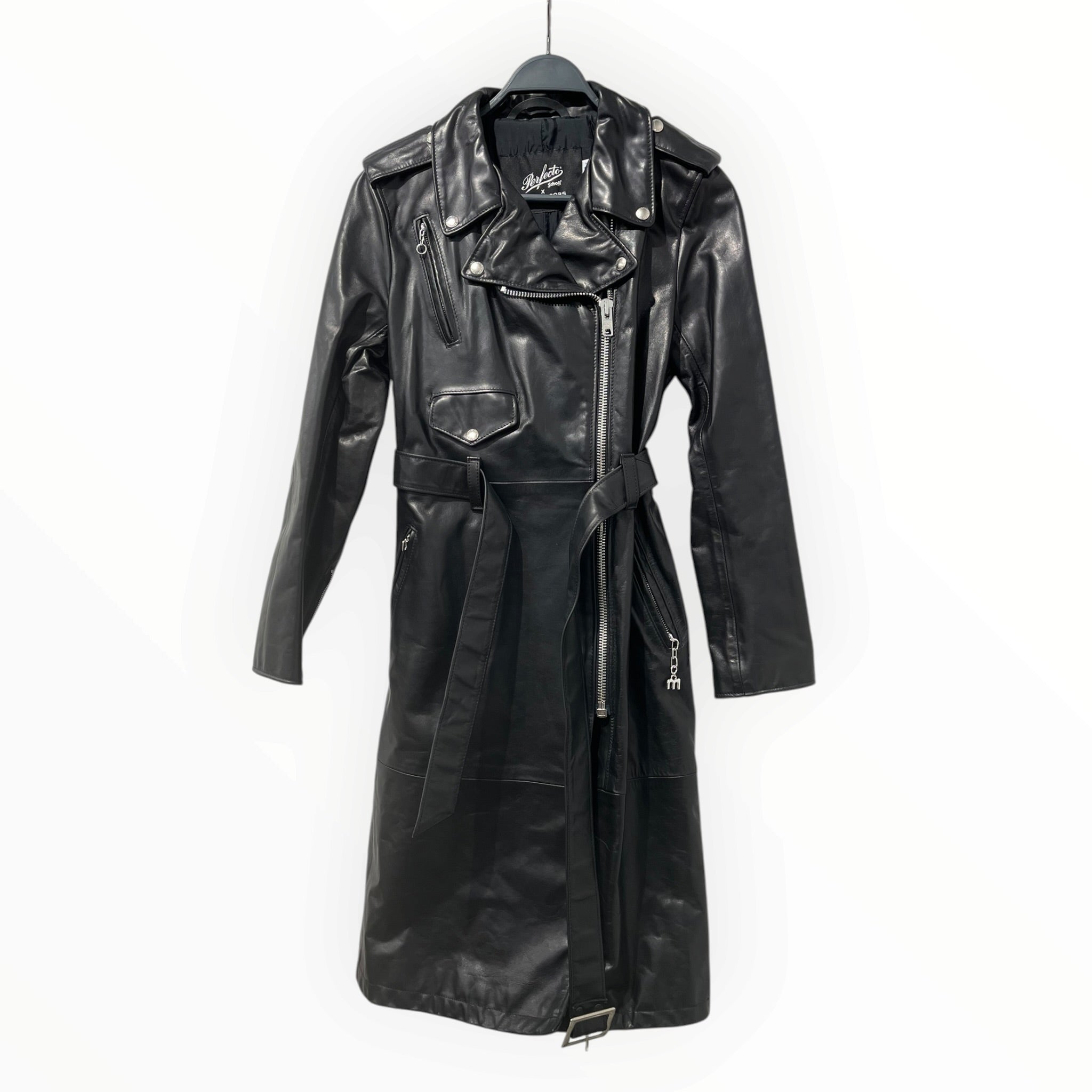 Schott/MARC JACOBS/Coat/S/Leather/BLK/PERFECTO/ RIDERS JACKET view 1