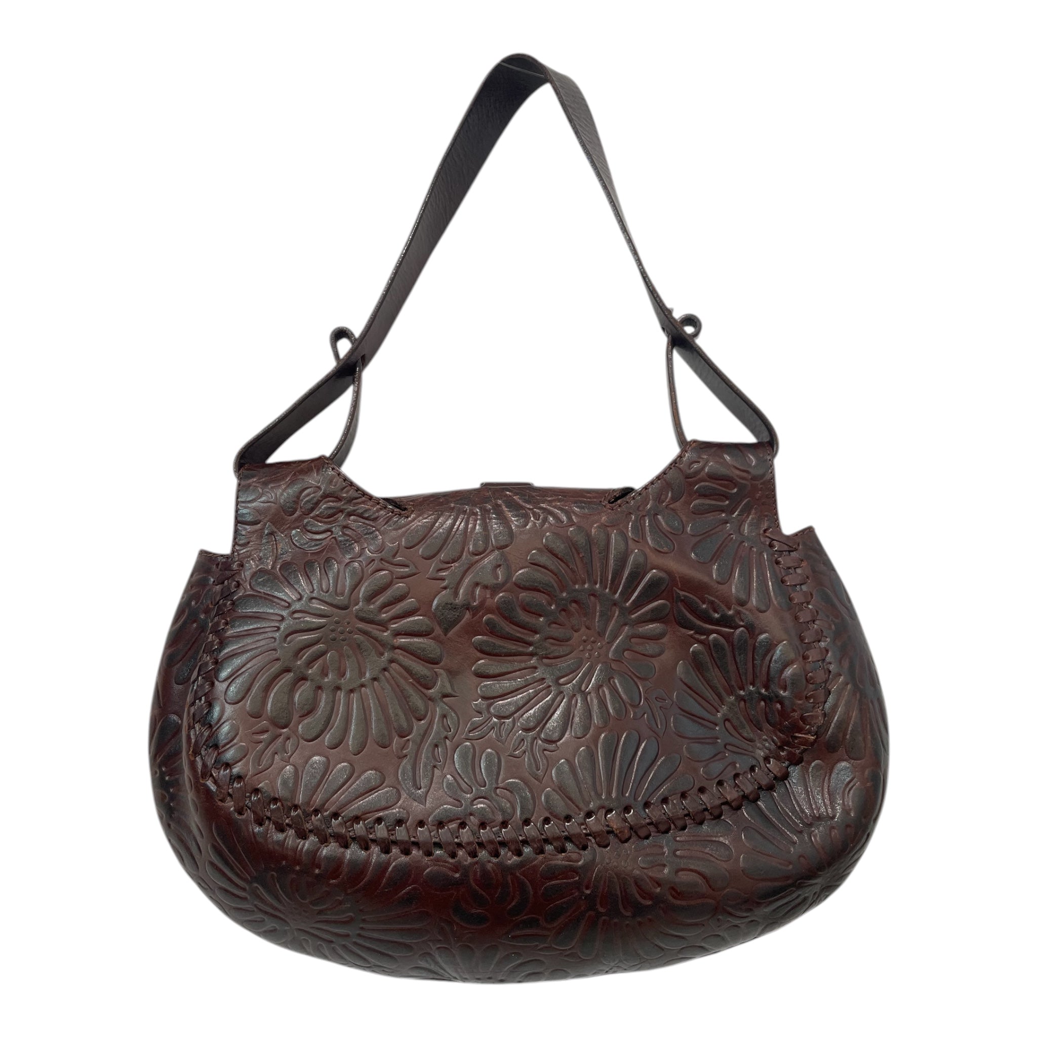 FENDI/Bag/Leather/BRD/western embossed hobo view 2