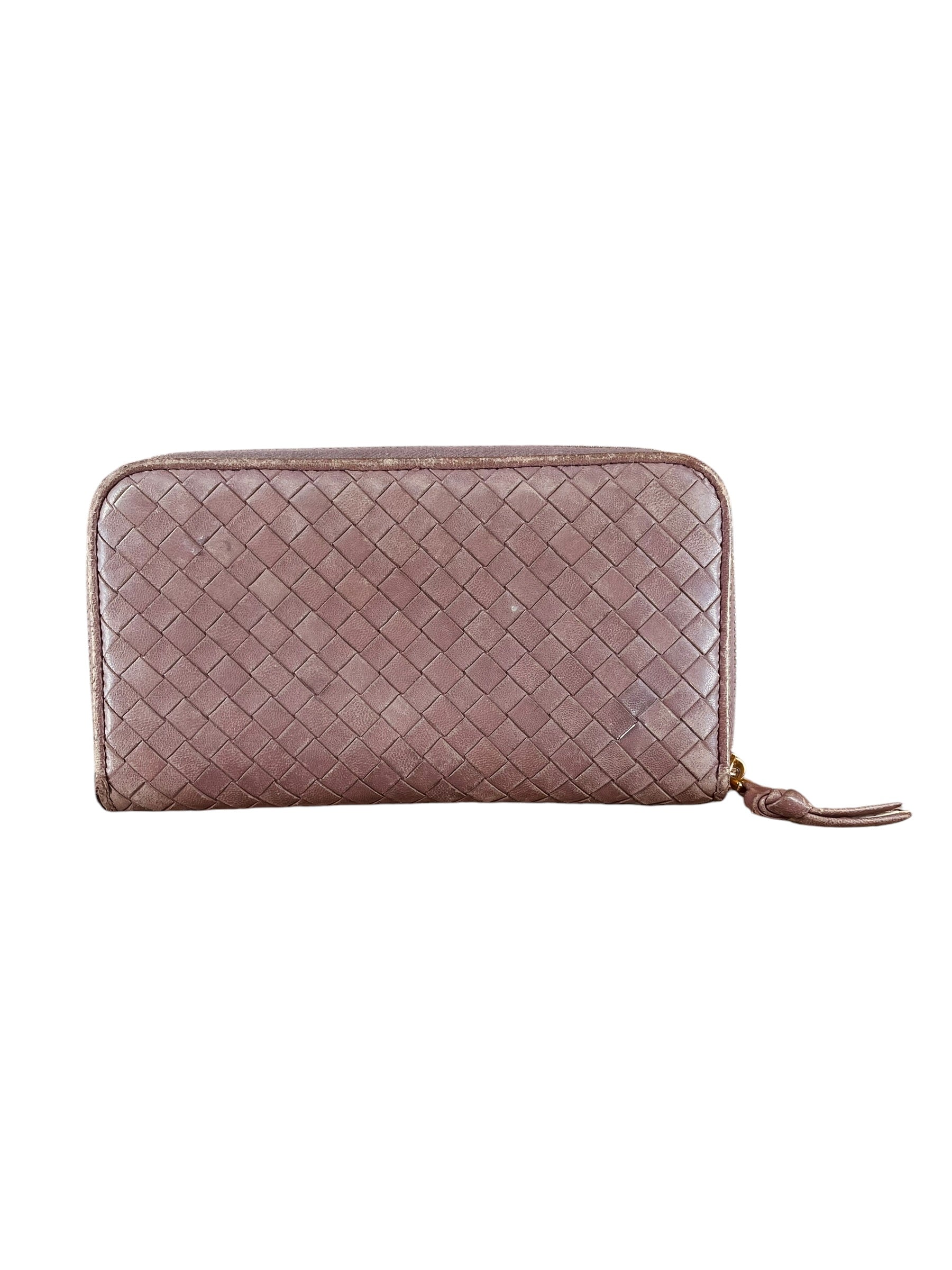 BOTTEGA VENETA/Long Wallet/Leather/PPL/ view 2