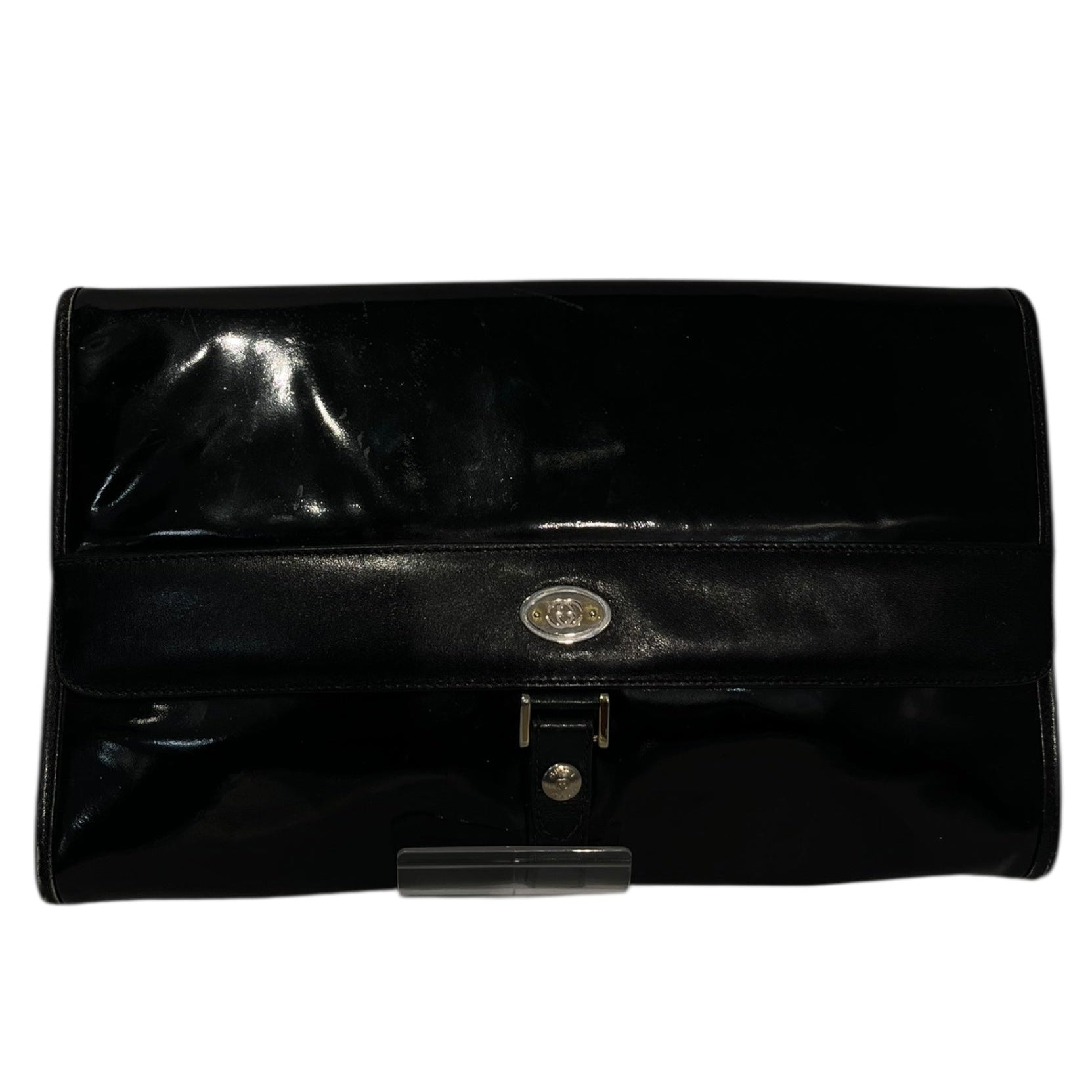 GUCCI/Clutch Bag/S/Leather/BLK/004-46-0332 | PATENT LEATHER | view 1