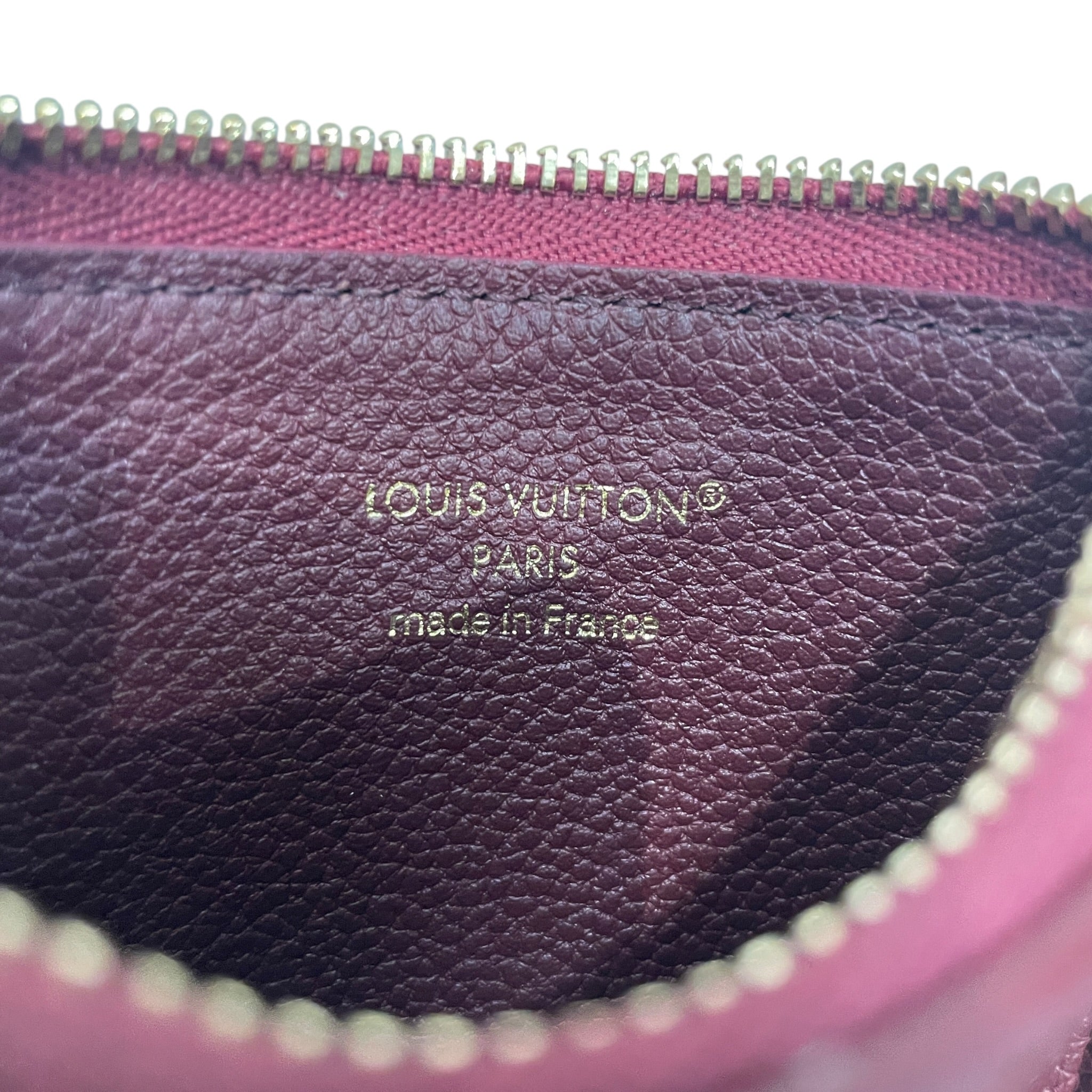 LOUIS VUITTON/Coin Wallet/Monogram/Leather/BRD/ROMY CARD HOLDER view 5