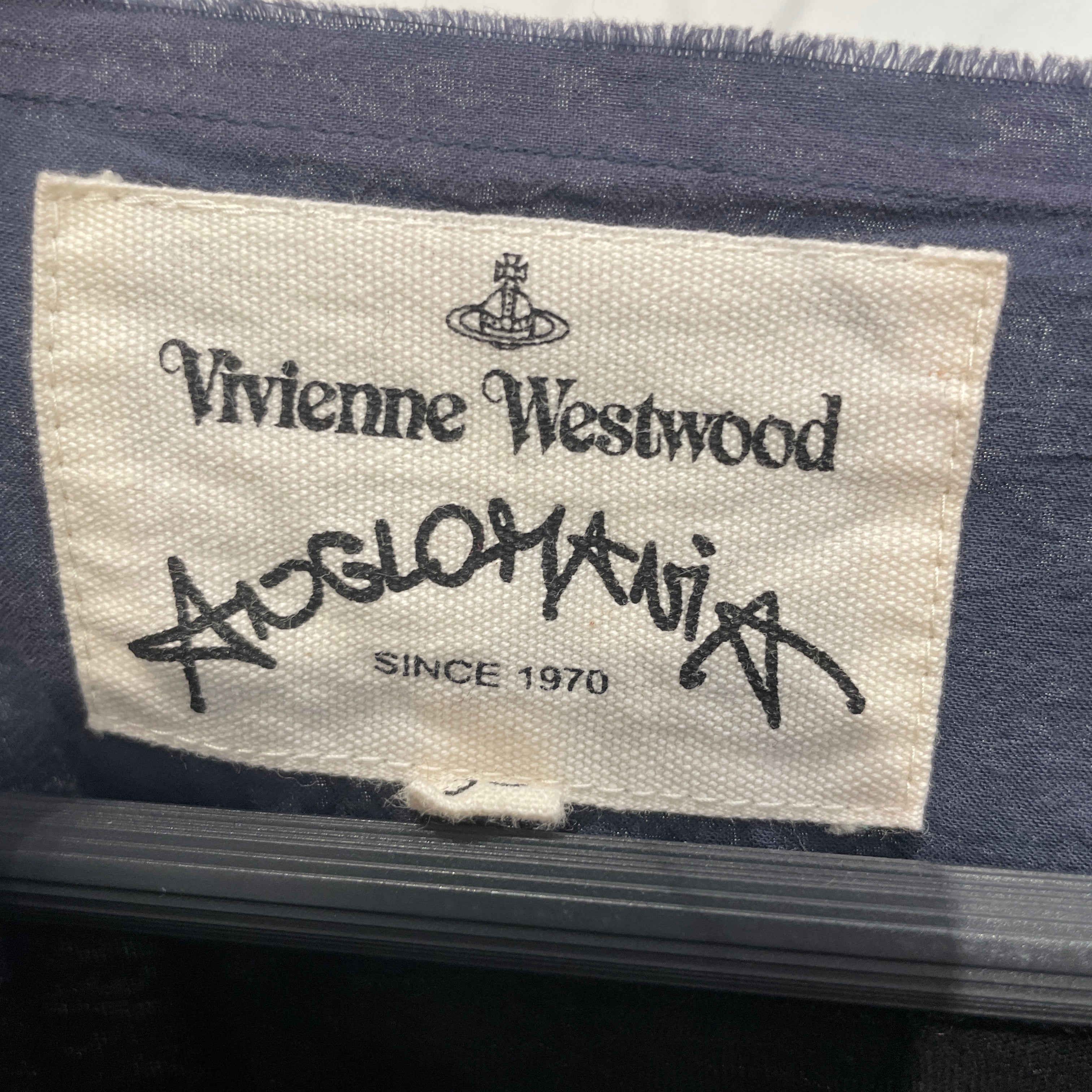 Vivienne Westwood/Dress/38/Cotton/BLU/GRAPHICGRAFFILIKE view 3