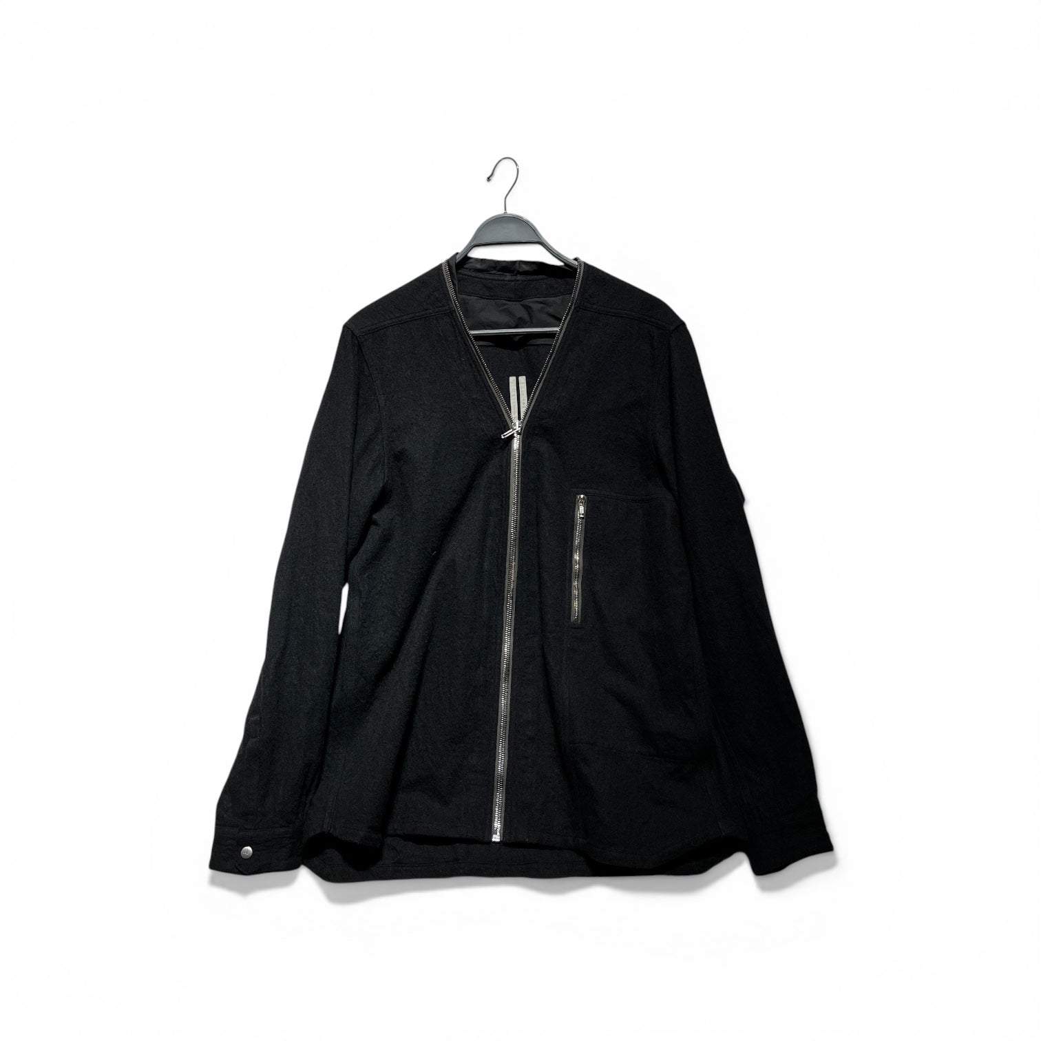 Rick Owens/LS Shirt/44/Wool/BLK/ view 1