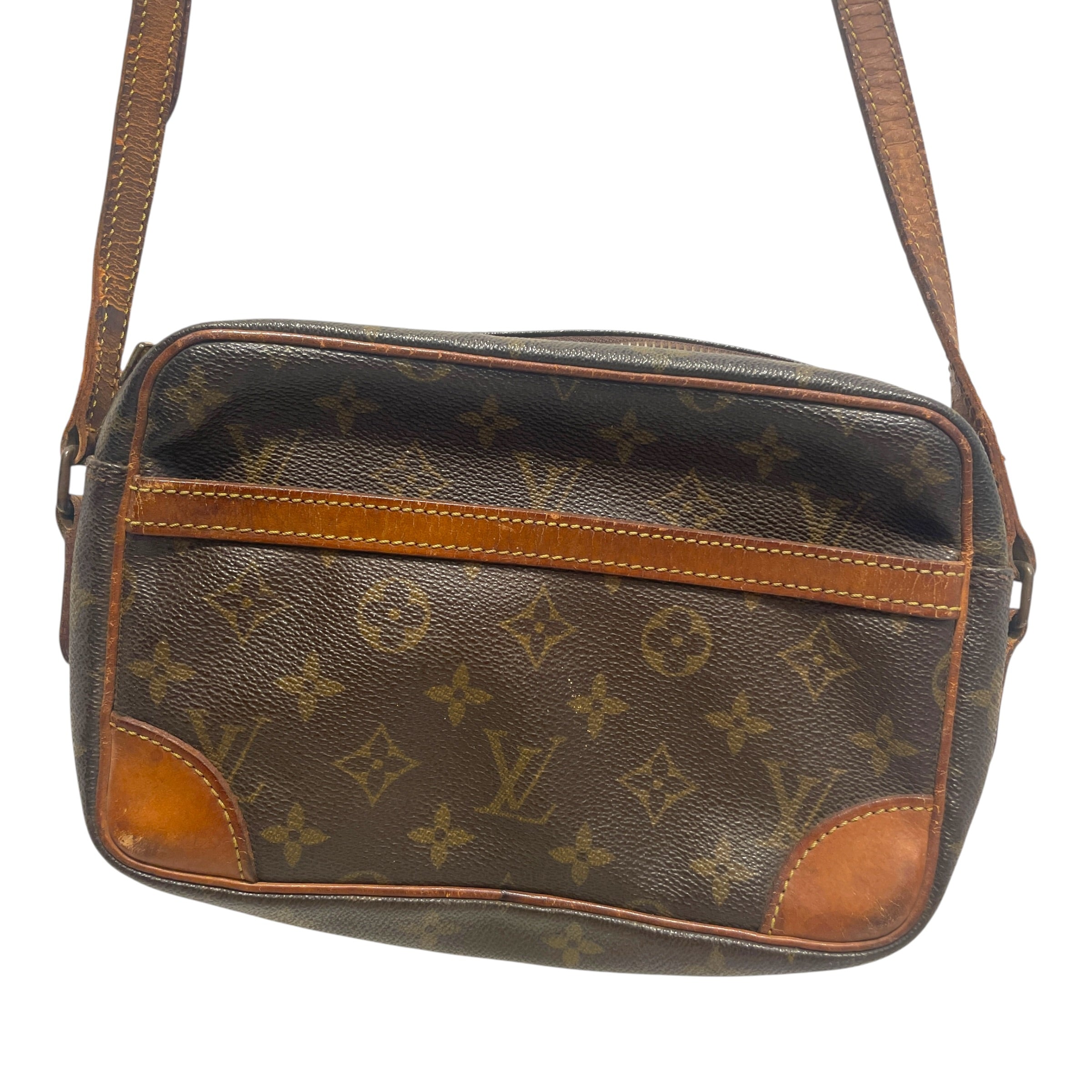 LOUIS VUITTON/Cross Body Bag/Monogram/Leather/BRW/Trocadero 23 view 2