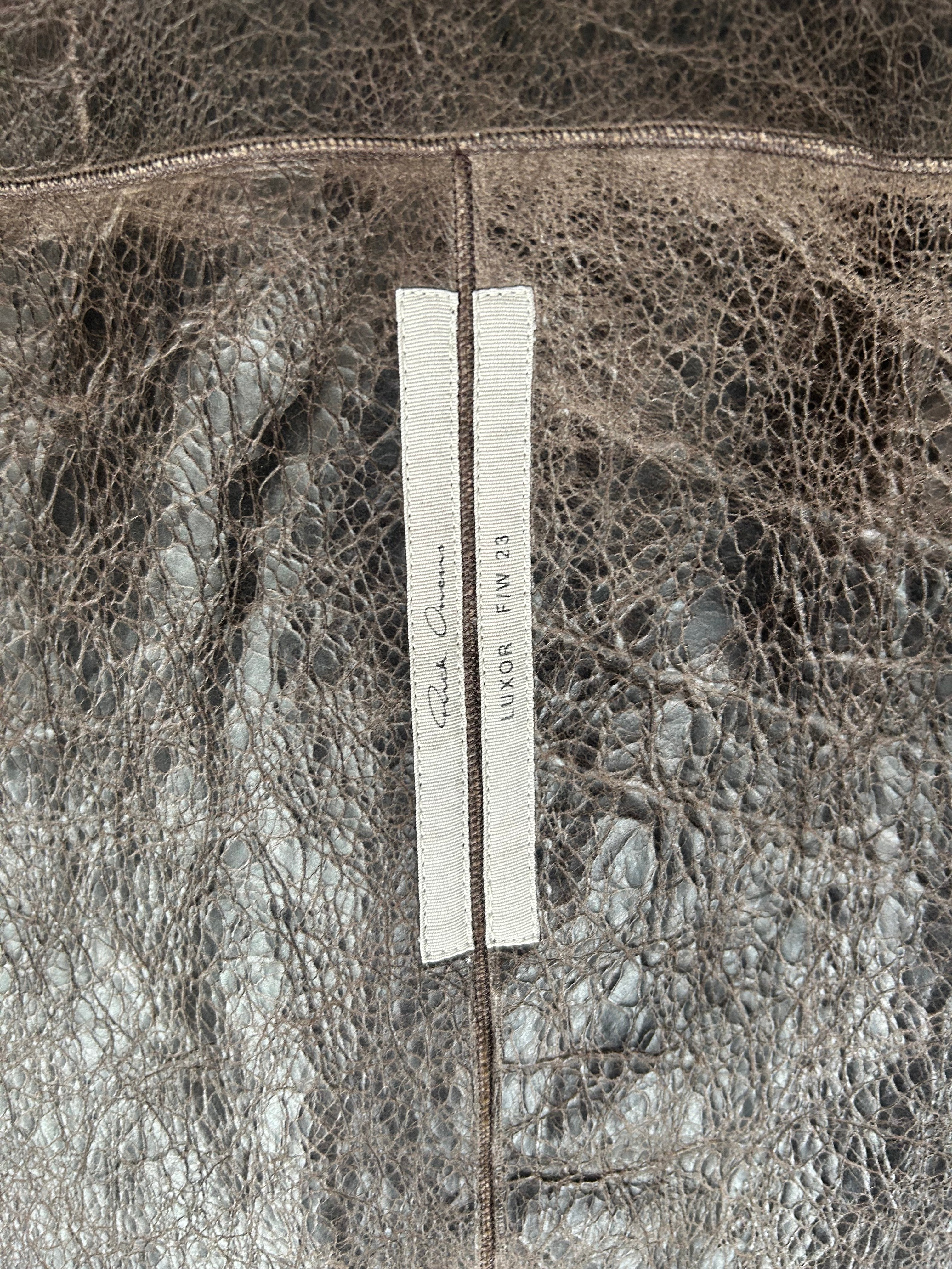 Rick Owens/Coat/38/Sheepskin/BRW/RP02C1732-LSHBOF view 3