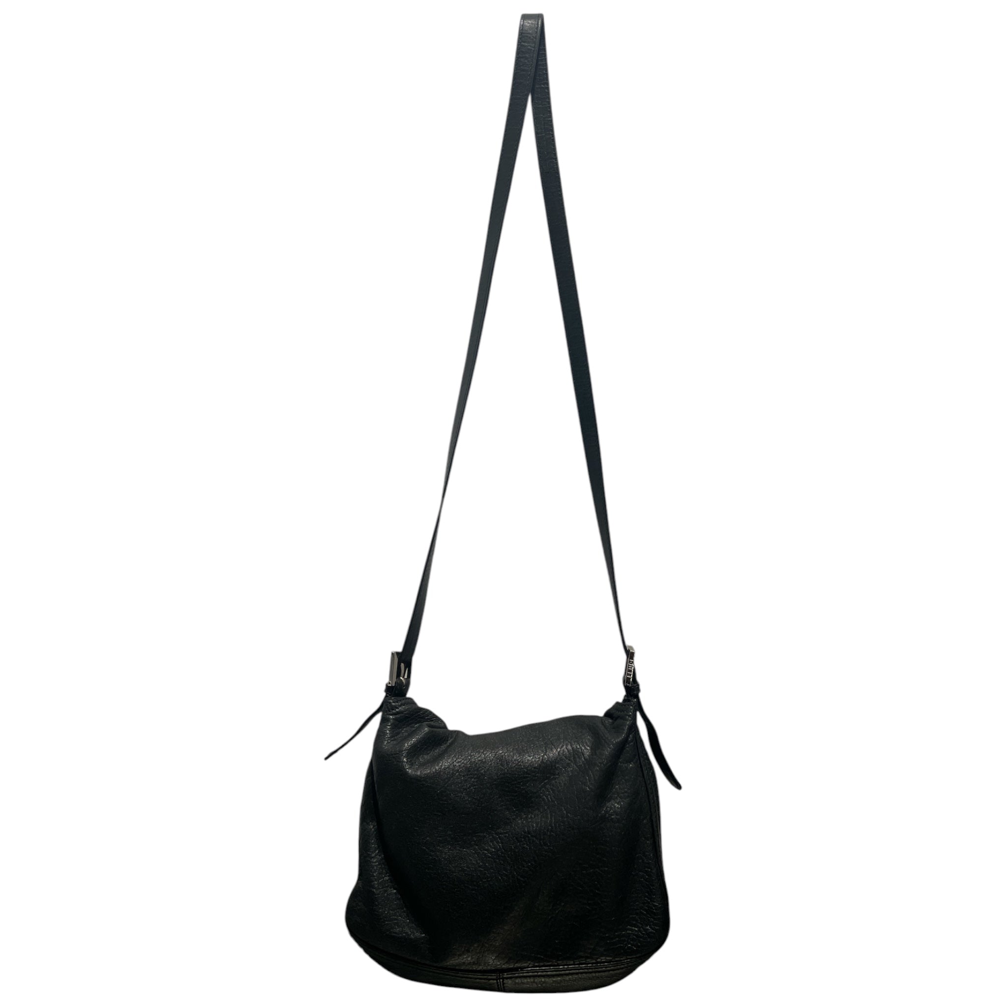 FENDI/Cross Body Bag/Leather/BLK/mama baguette view 2