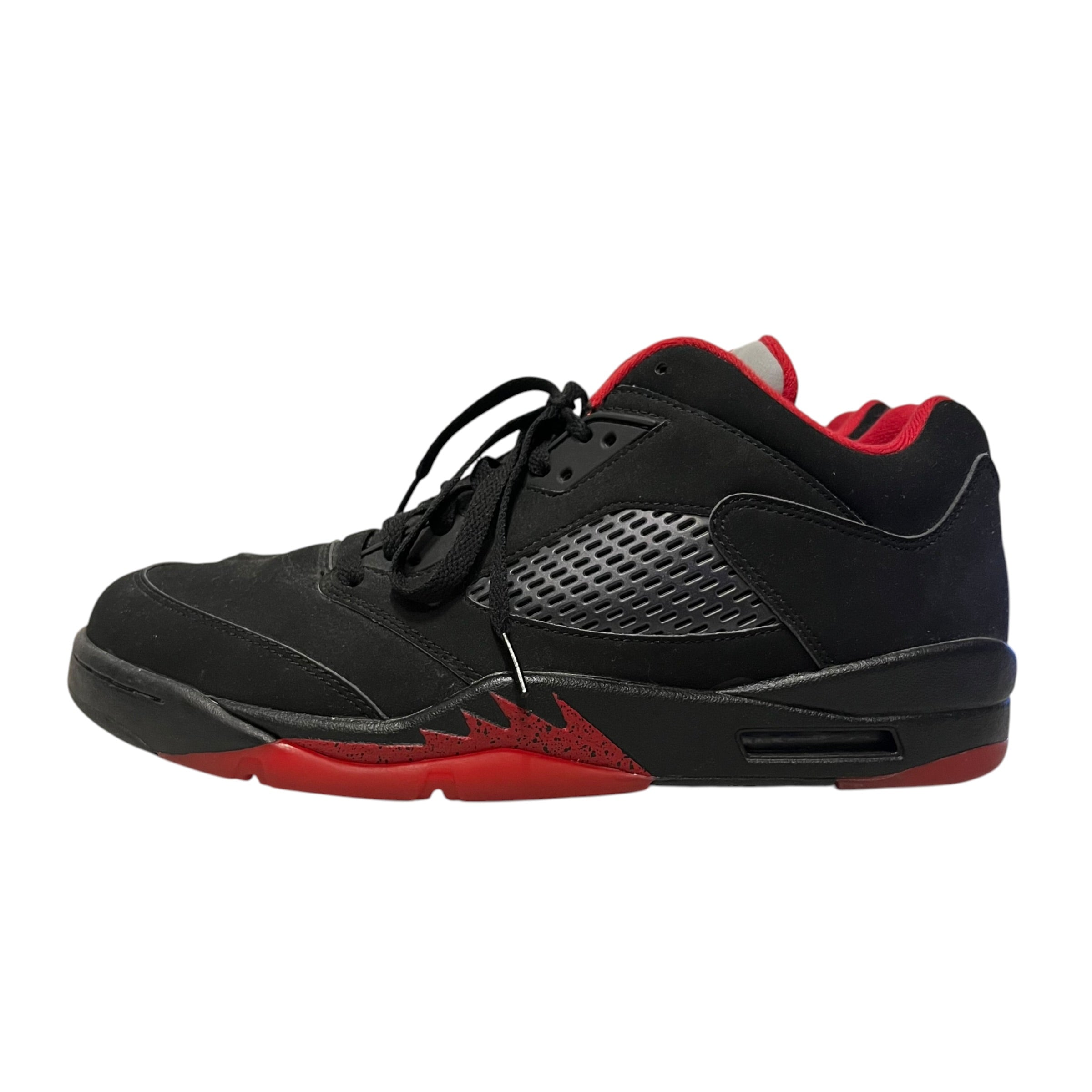 NIKE/Hi-Sneakers/US 10.5/Suede/BLK/retro 5 low alt 90 view 3