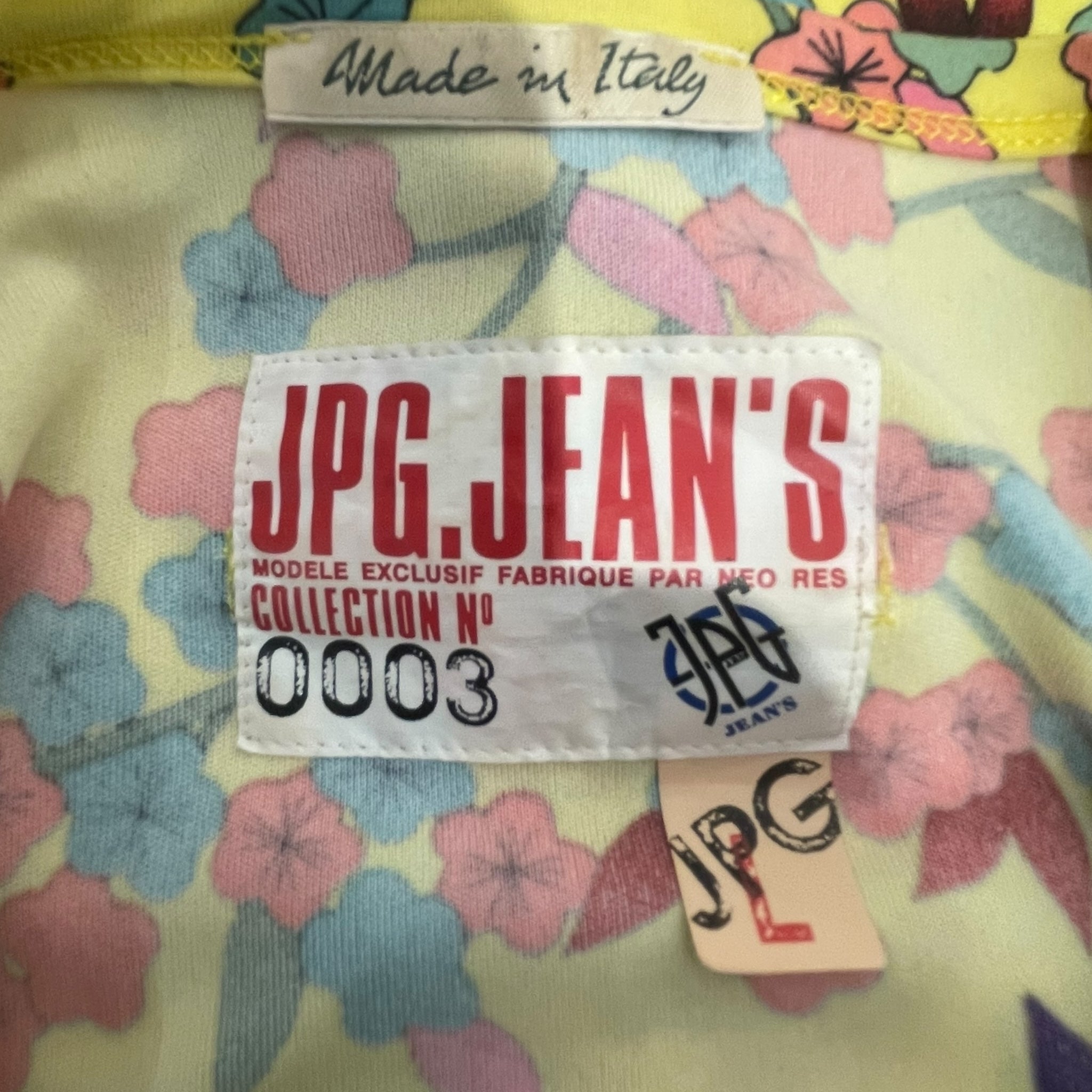 JPG JEAN'S/LS Shirt/L/Floral Pattern/Polyester/YEL/ view 3