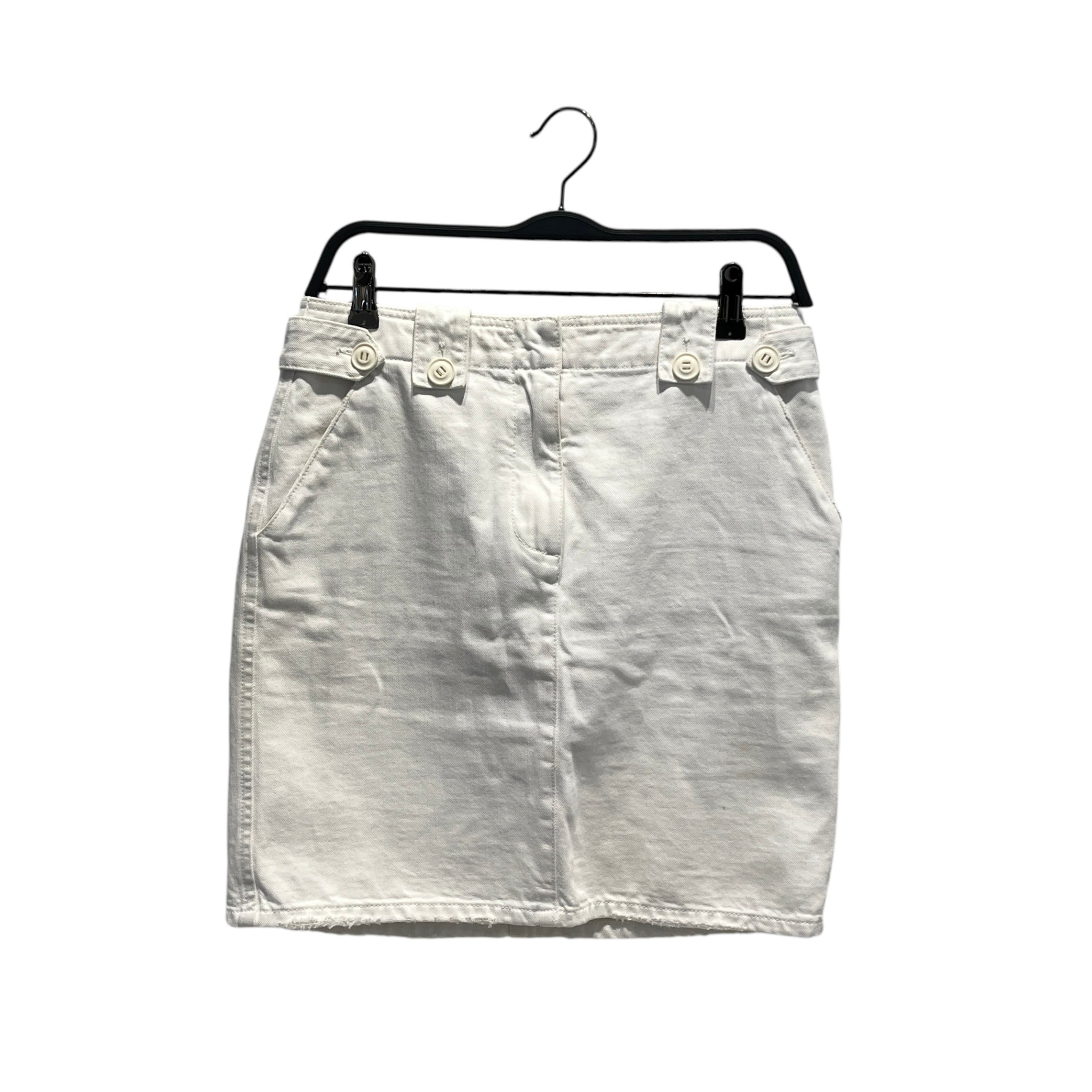 GIVENCHY/Skirt/38/Cotton/WHT/ view 1