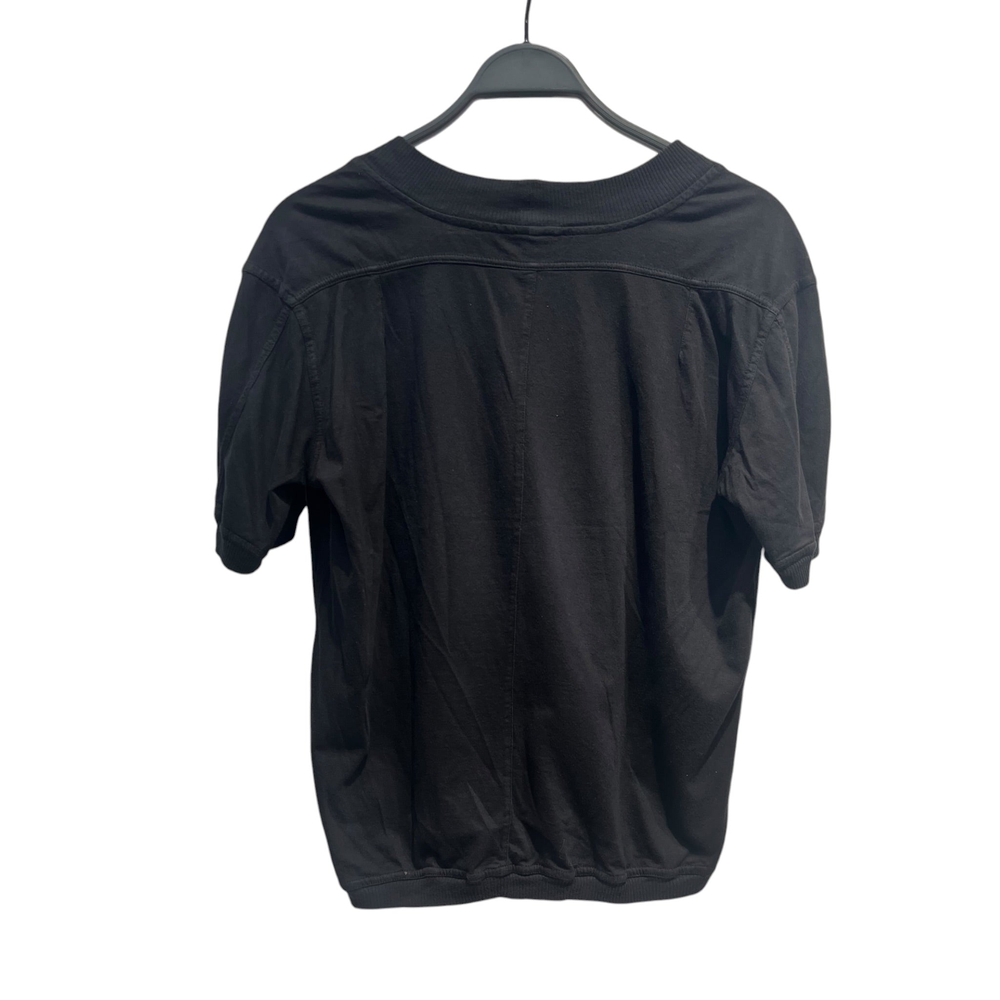BALENCIAGA/T-Shirt/S/Cotton/BLK/double chest pocket view 2