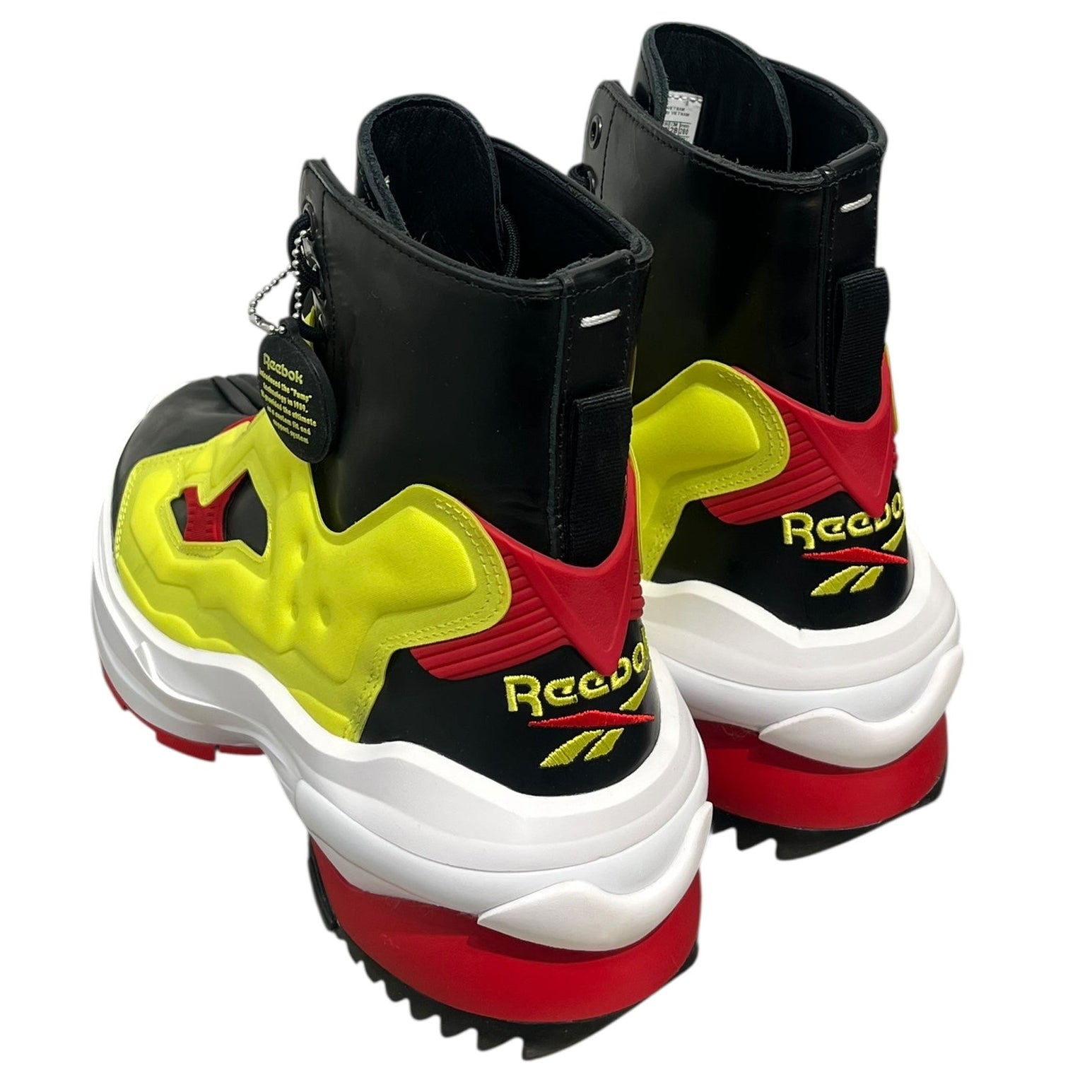 Maison Margiela/Reebok/Hi-Sneakers/US 10/Leather/BLK/COLLAB PUMP FURY view 2