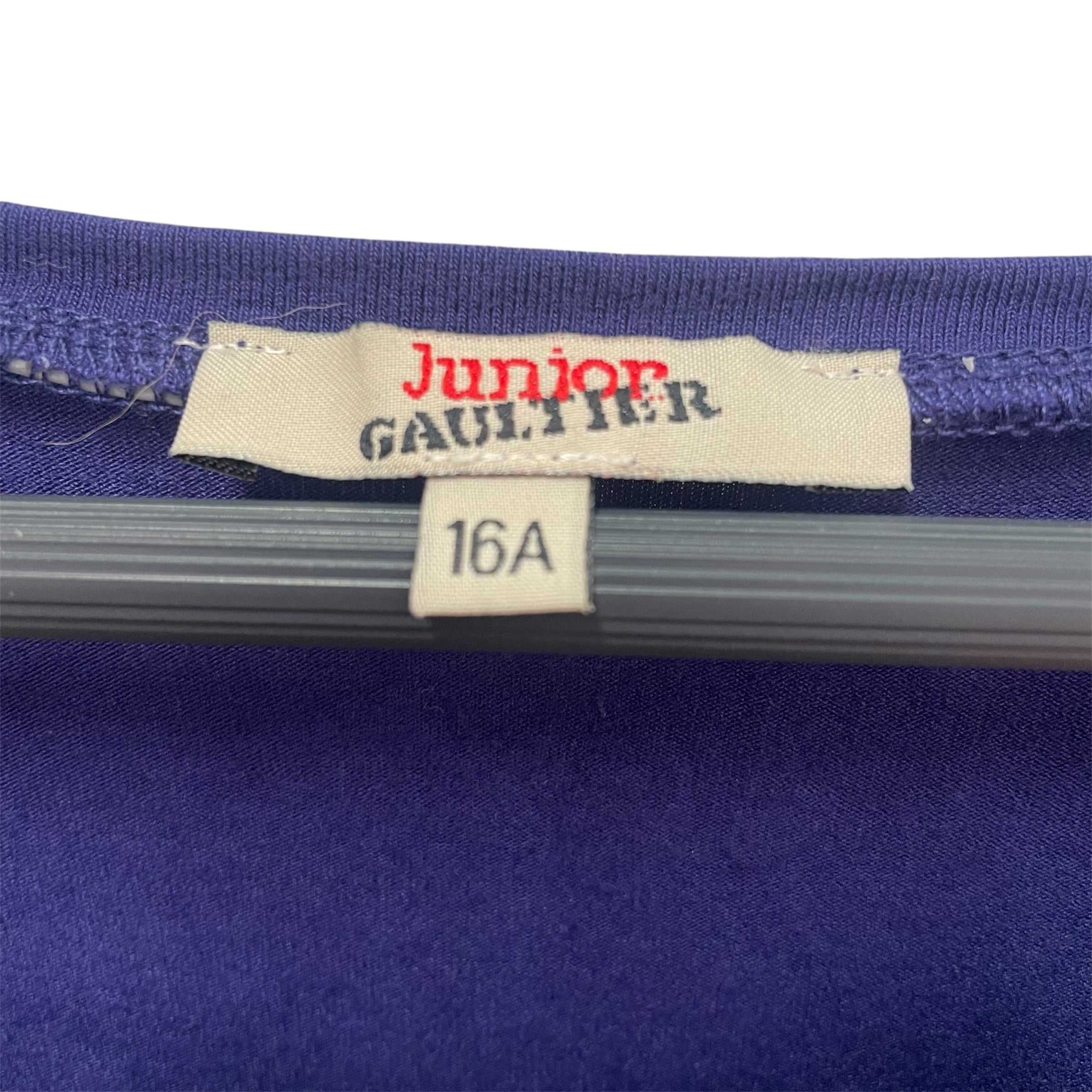 Jean Paul Gaultier/SS Cut & Sew/16/Blue/Polyester/ view 3