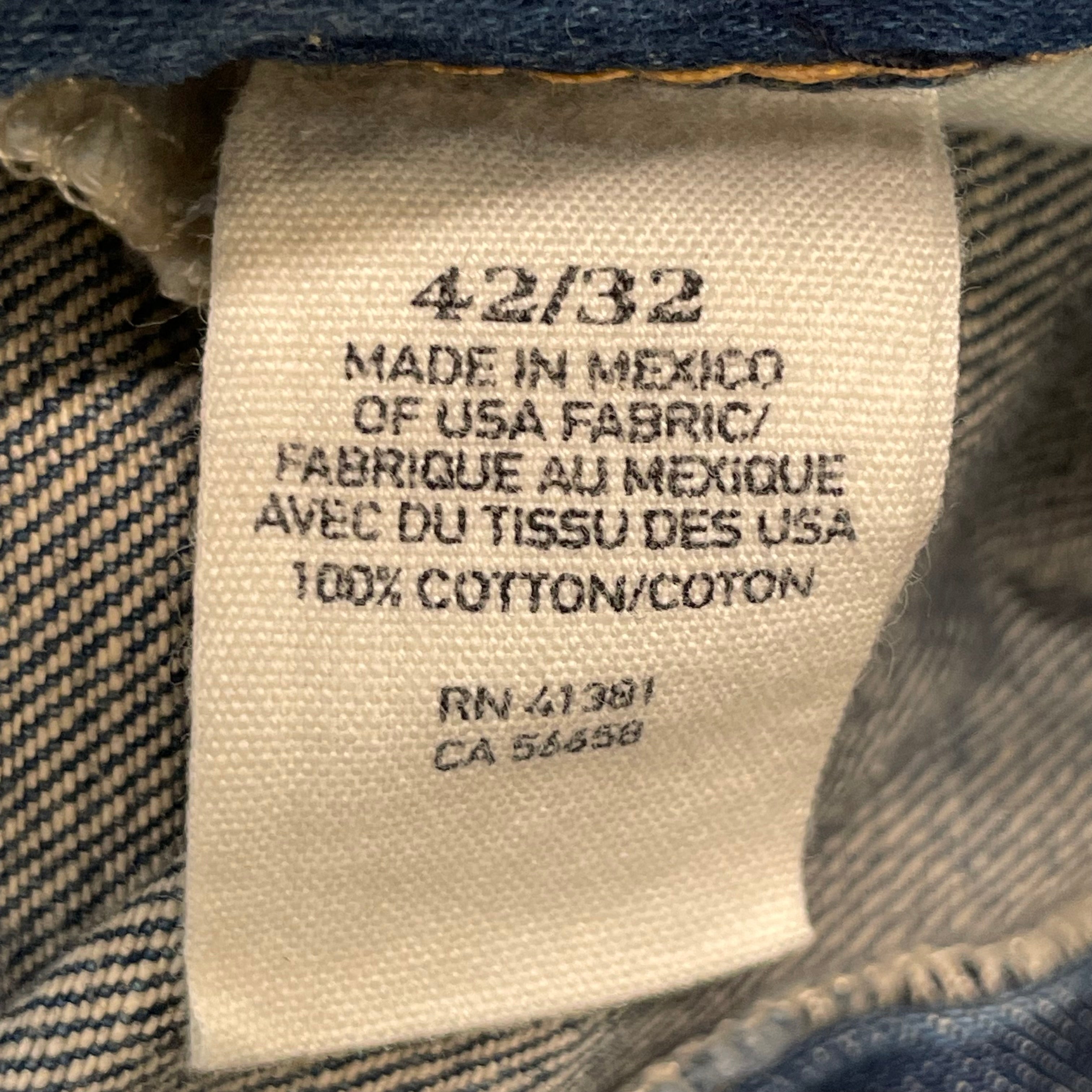 Denim & Supply Ralph Lauren/Pants/42/Cotton/BLU/Patchwork Denim view 5