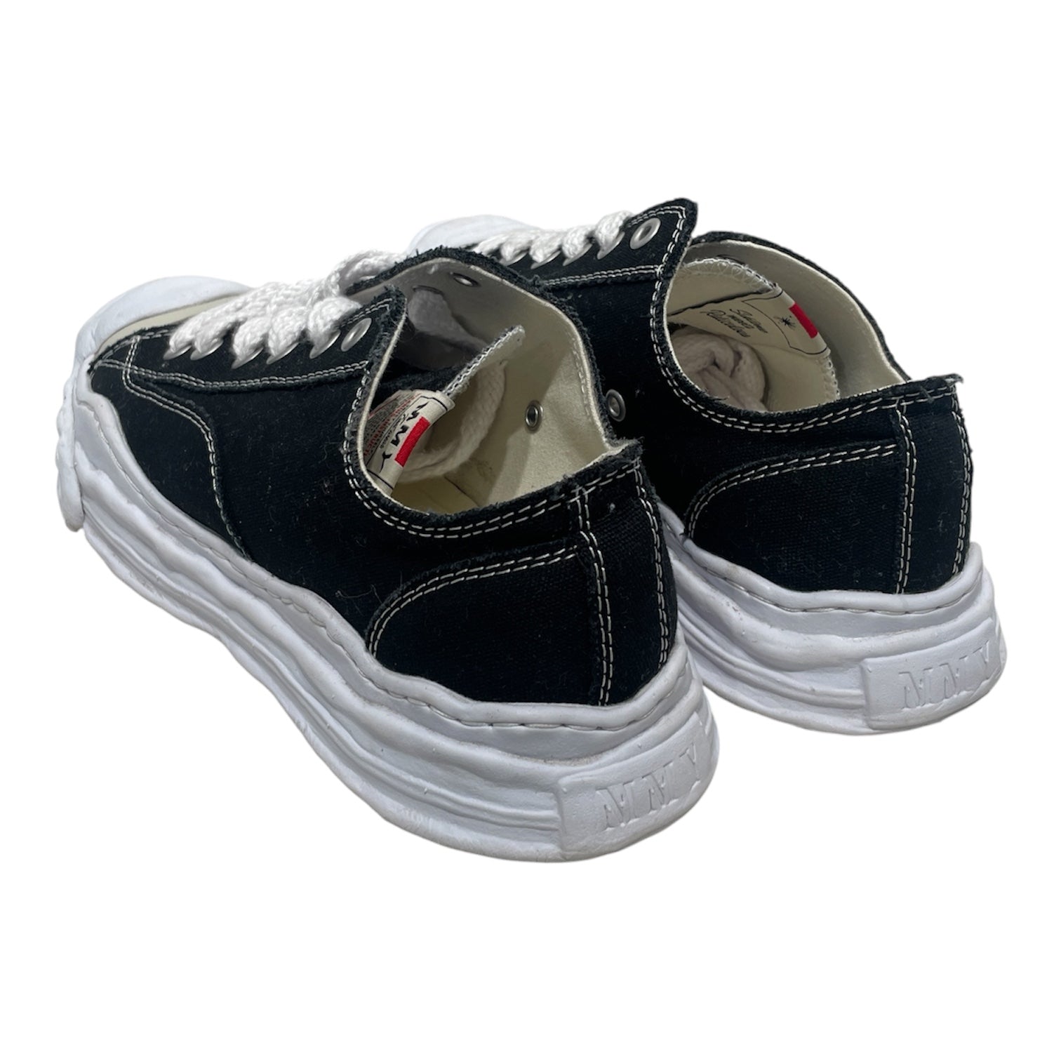 MIHARA YASUHIRO/Low-Sneakers/EU 44/Acrylic/BLK/ view 2