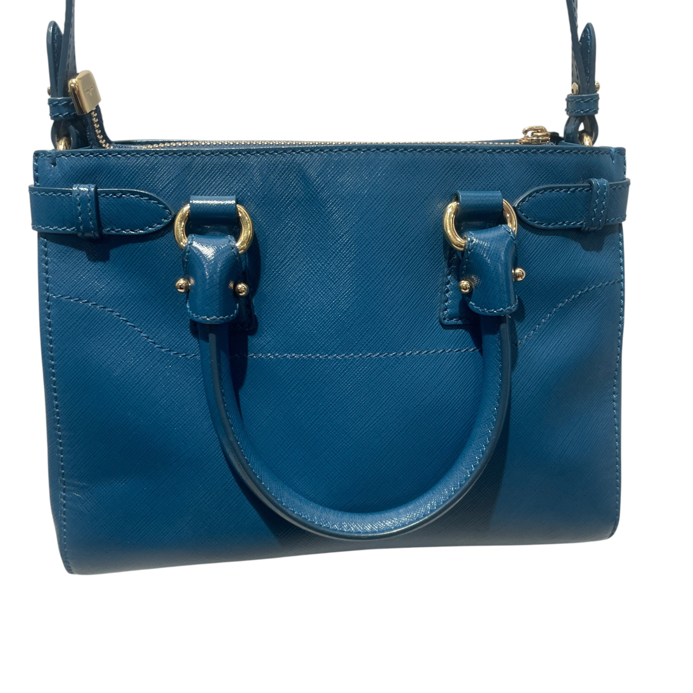 Salvatore Ferragamo/Cross Body Bag/Acrylic/BLU/GANCINI view 4