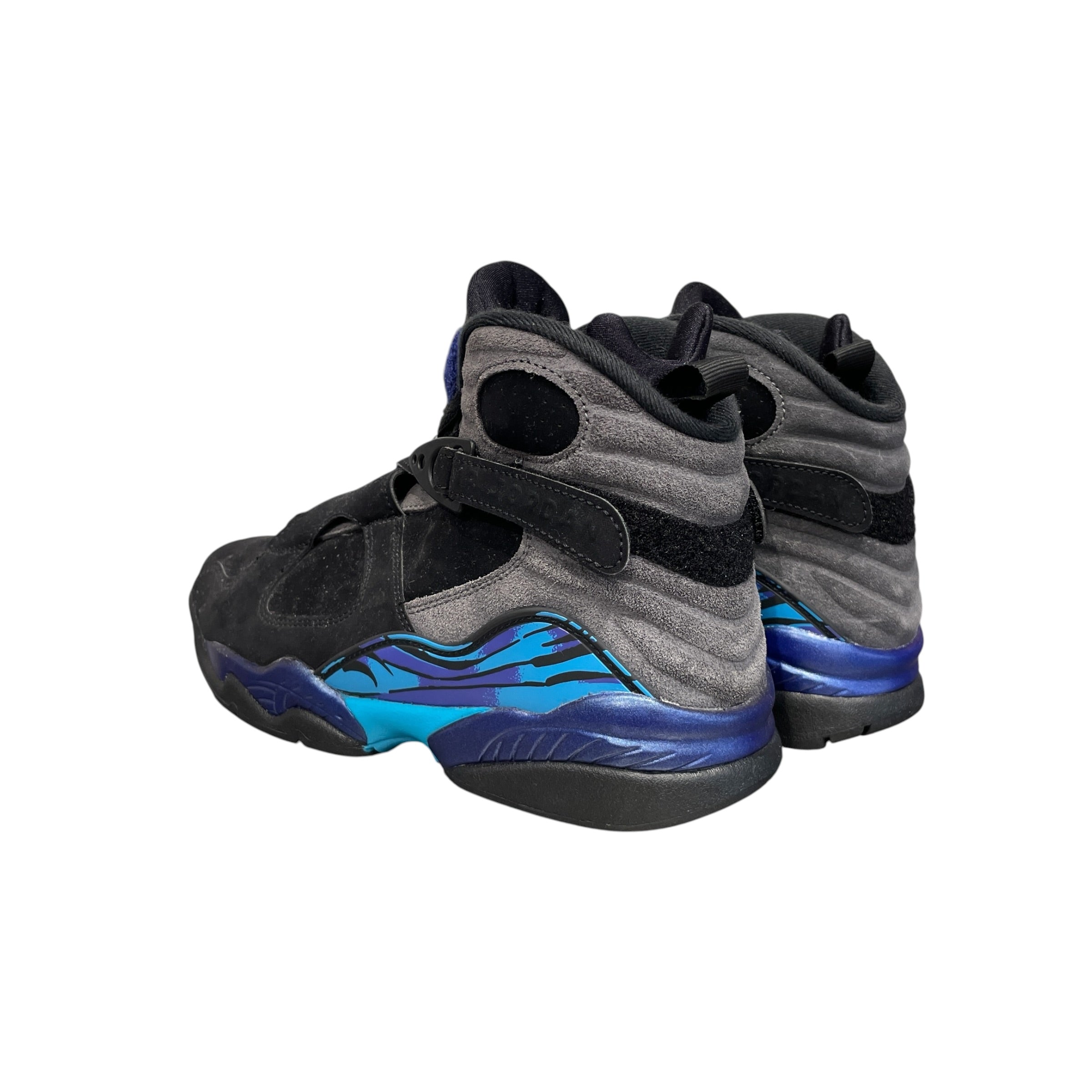 JORDAN BRAND/Hi-Sneakers/US 8/Nylon/BLK/aqua jordan 8 2025 view 2