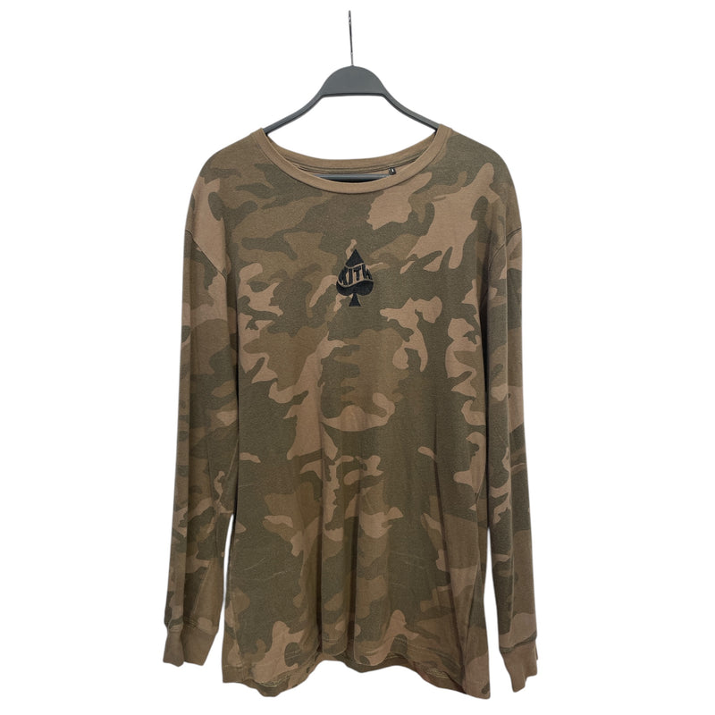 KITH/LS T-Shirt/L/Cotton/MLT/Camouflage/camo kith logo