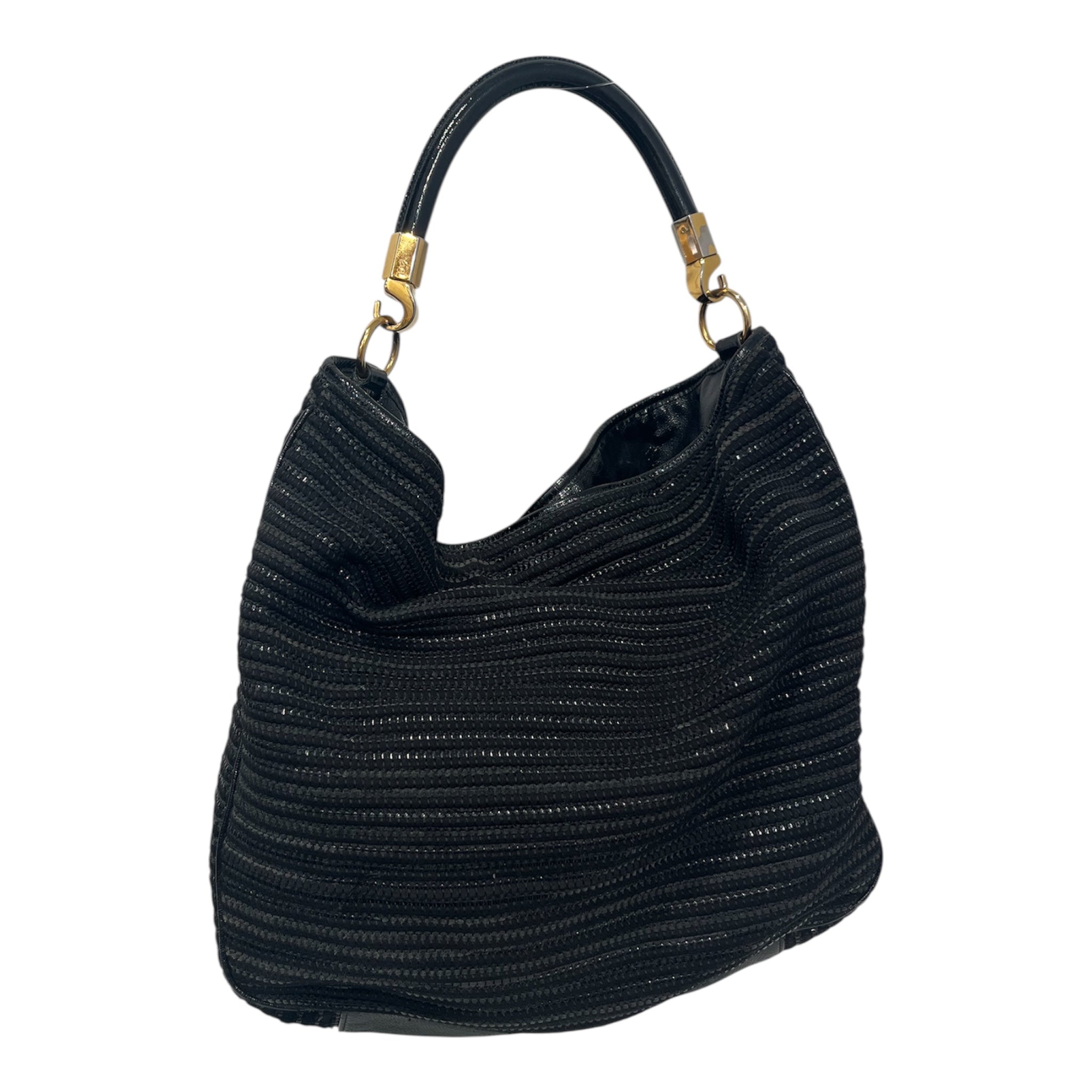 YVES SAINT LAURENT/Hand Bag/Cotton/BLK/228840-213317 view 1