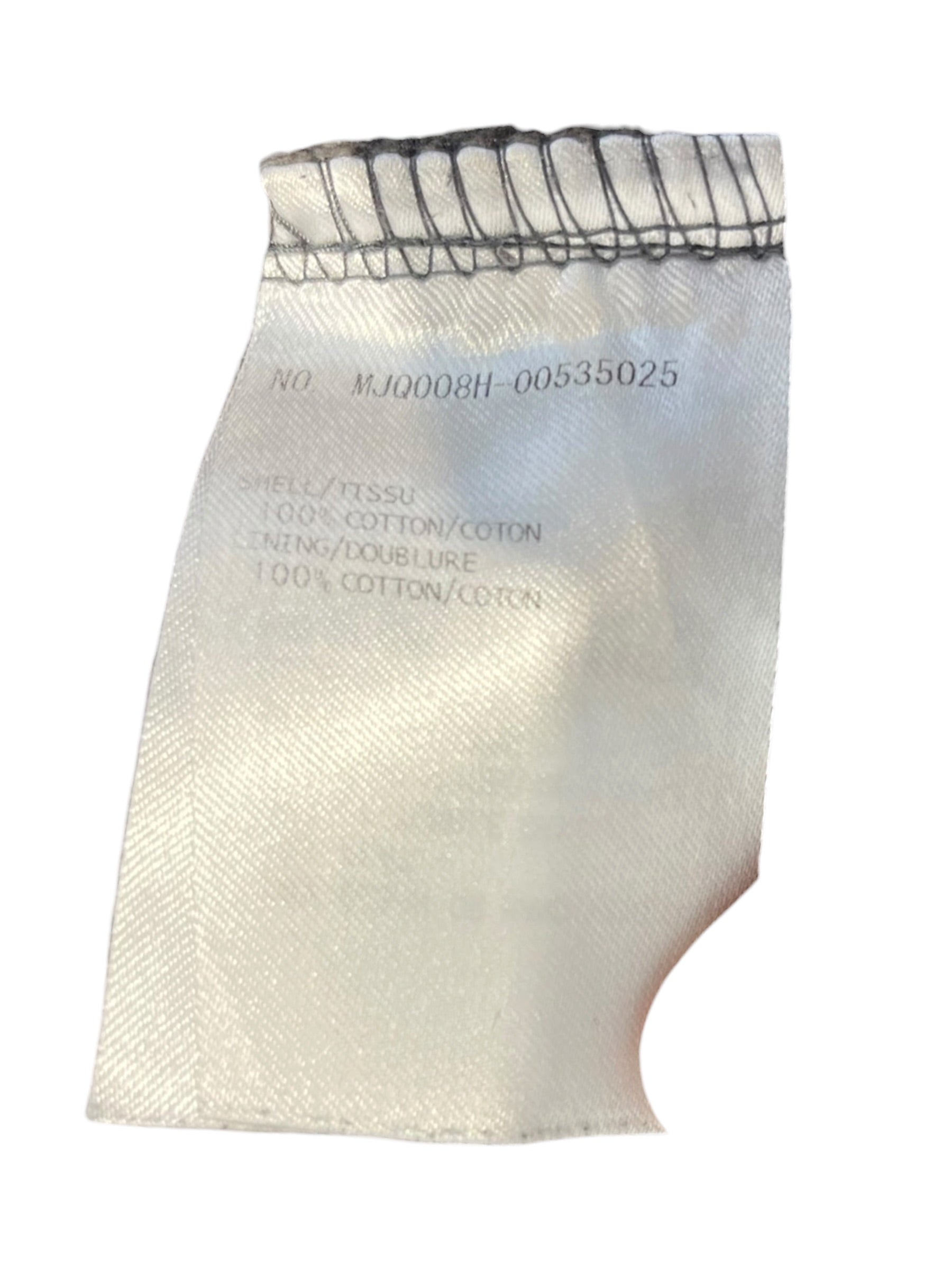 THOM BROWNE. NEW YORK/Pants/3/Cotton/GRY/Stripe/4-BAR LEFT LEG view 4