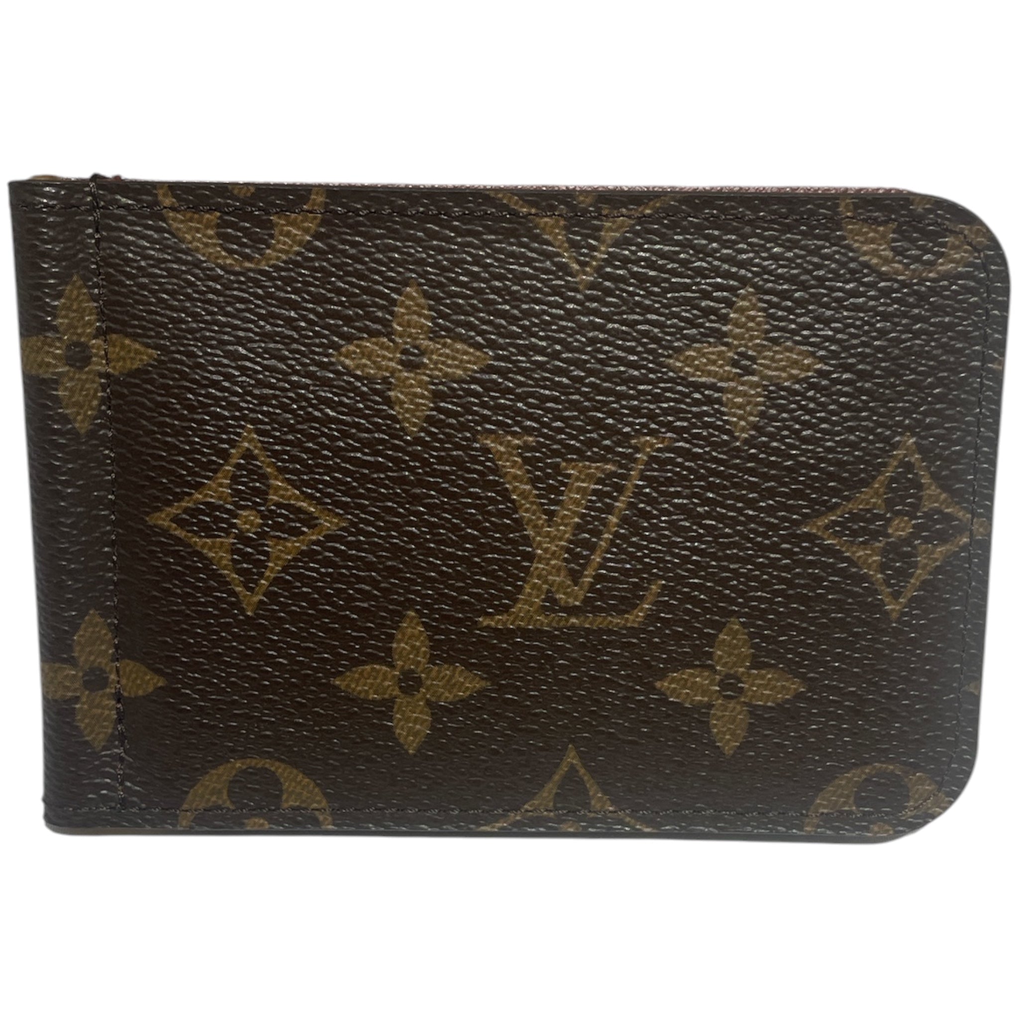 LOUIS VUITTON/Wallet/Monogram/Leather/BRW/ view 1
