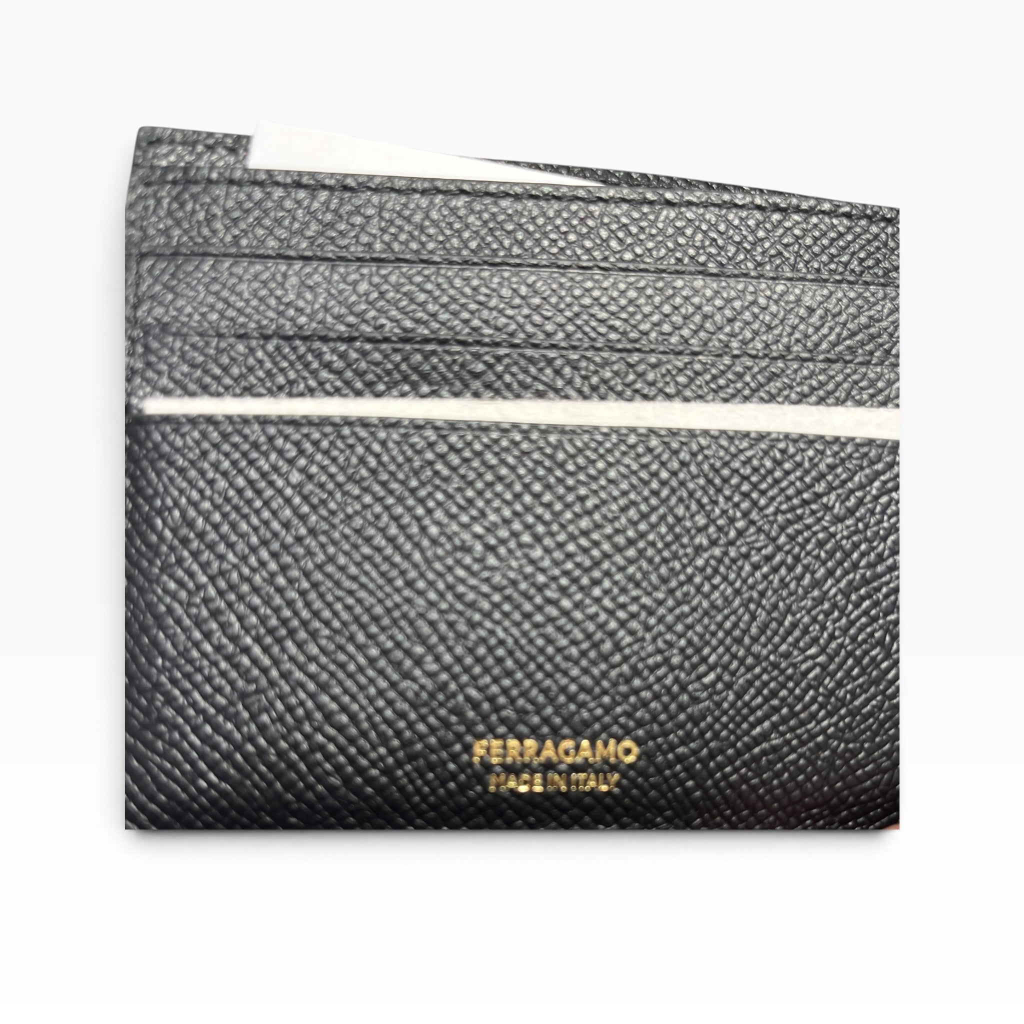 Salvatore Ferragamo/Bifold Wallet/Leather/BLK/M's/JL-66 1451 view 3