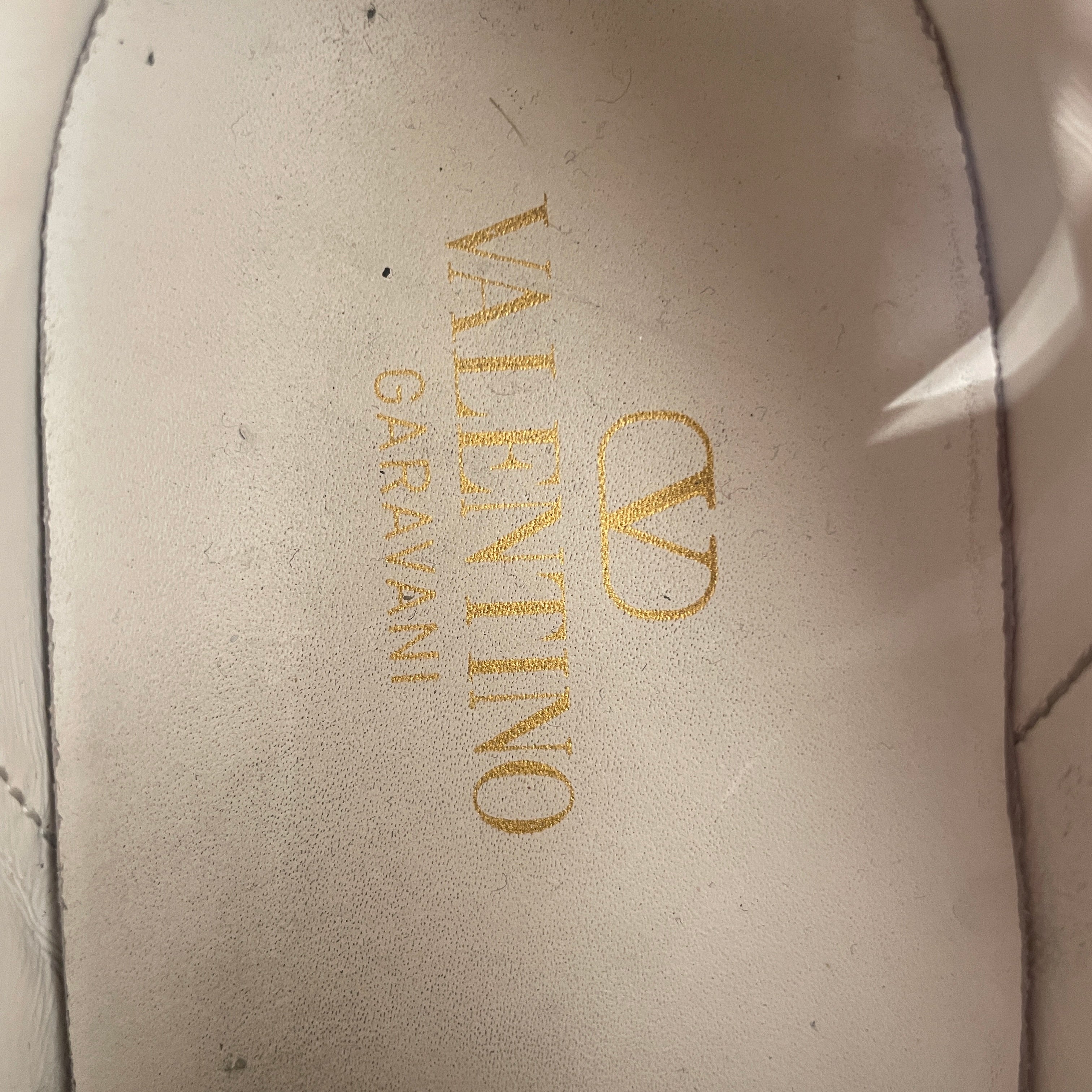 VALENTINO/Low-Sneakers/EU 37/Leather/WHT/Garavni Rock Stud view 3
