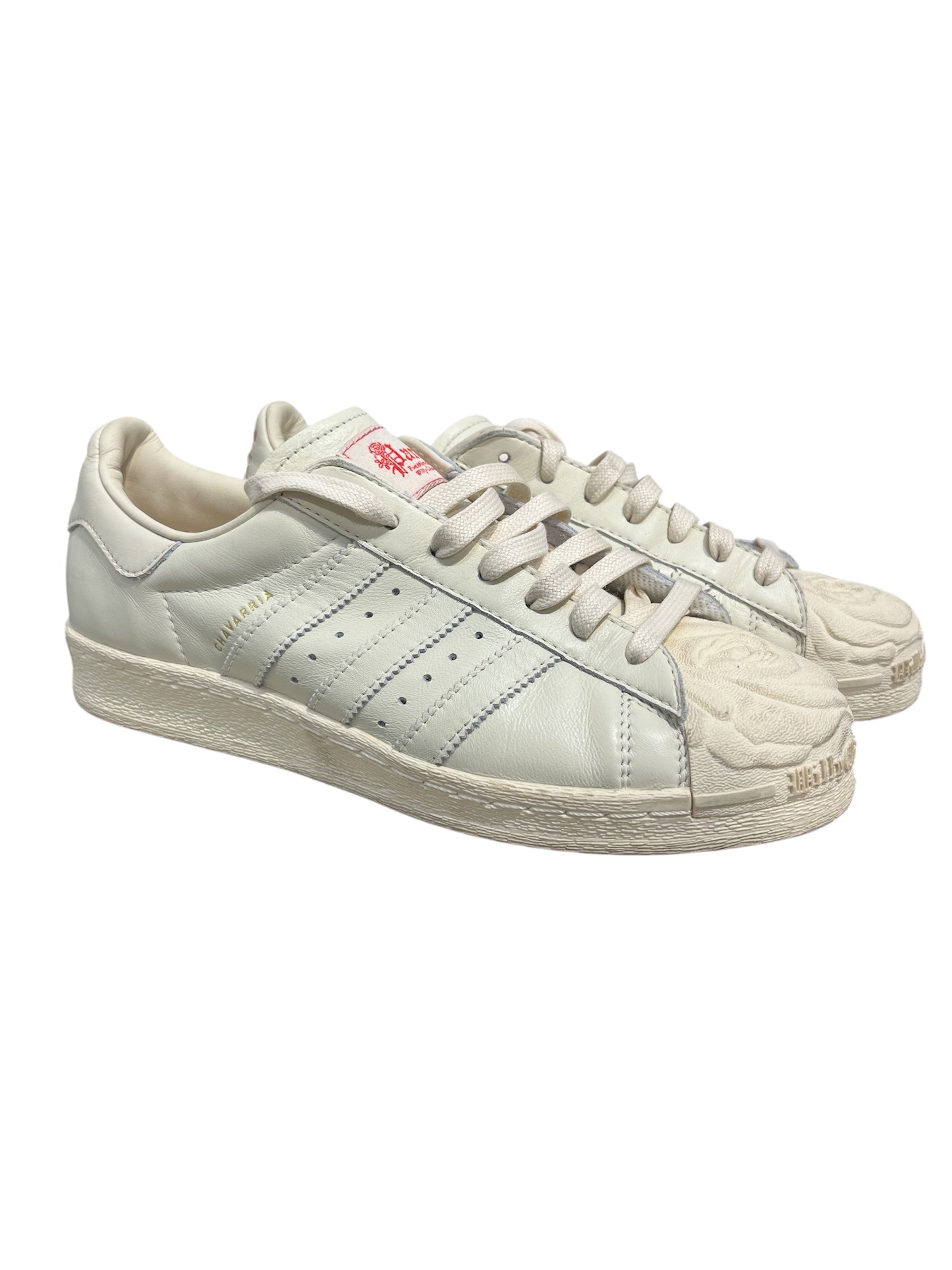 WILLY CHAVARRIA/adidas/Low-Sneakers/US 8/Leather/WHT/SS26 ROSE SUPERSTAR view 1