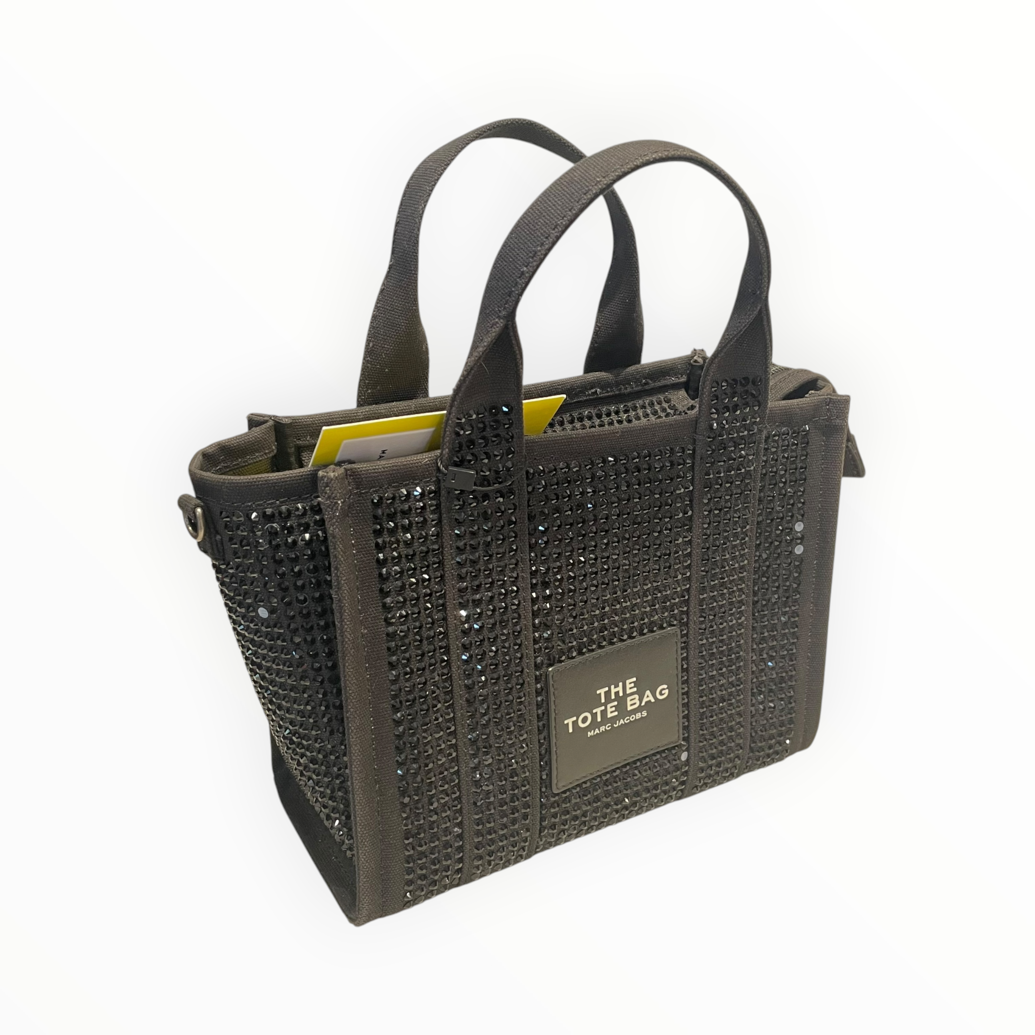 THE MARC JACOBS/Hand Bag/Cotton/BLK/emblessihed tote view 6