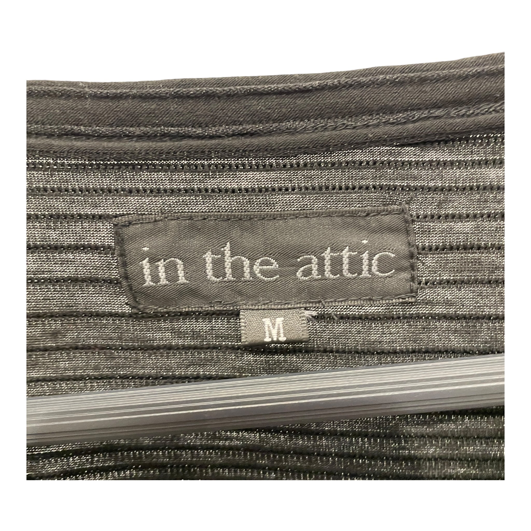 in the attic/LS T-Shirt/M/Nylon/BLK/V-NECK view 3