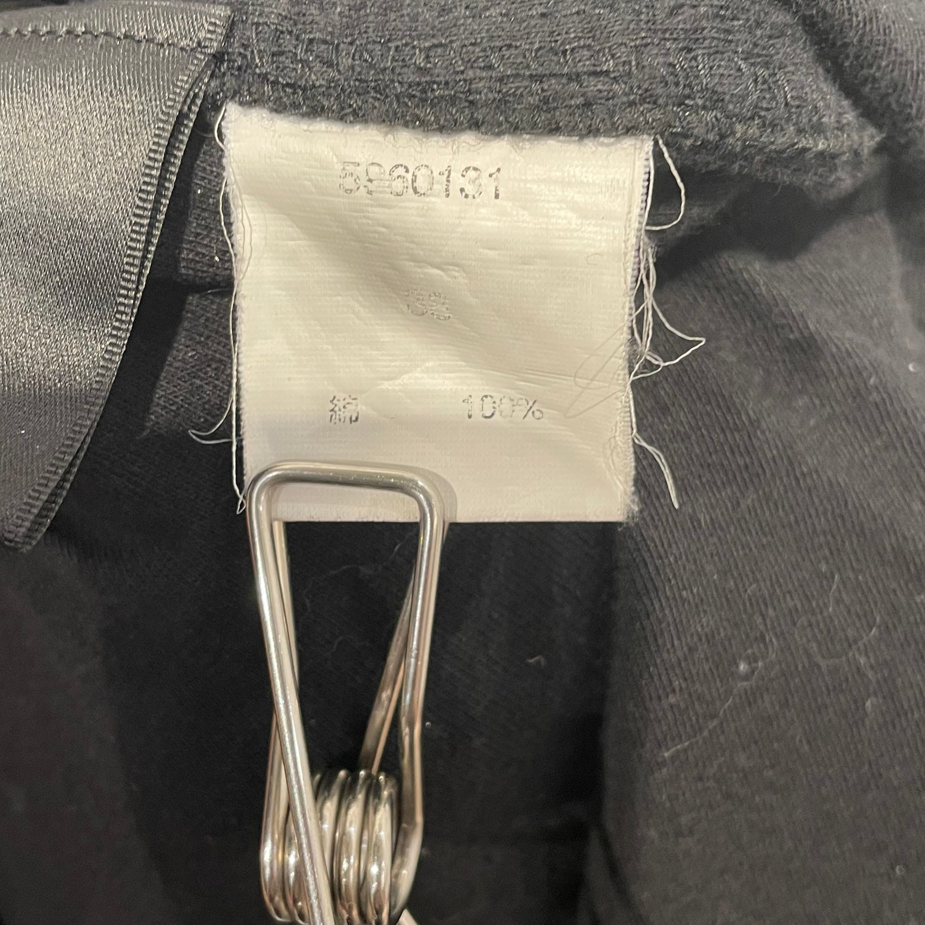 PEACE NOW/Jacket/38/Cotton/BLK/DOUBLE BREASTED W FLAPS view 4