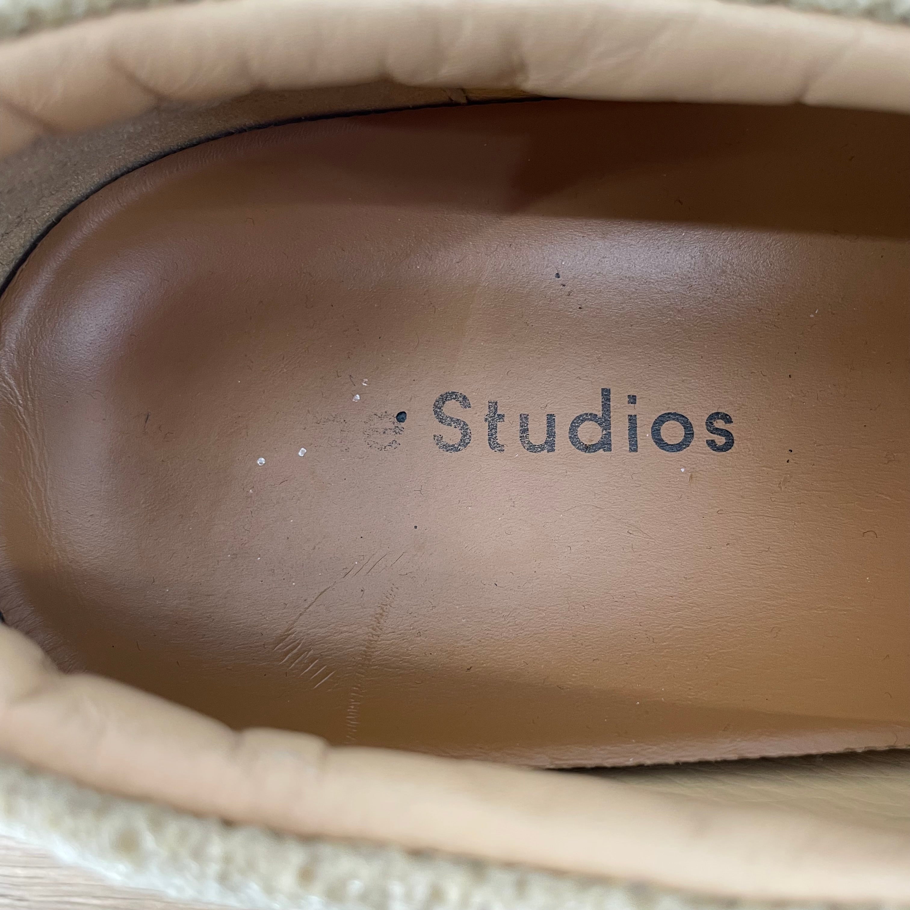 Acne Studios/Loafers/EU 44/IVR/BALEN SPONGE PLATFORM view 4