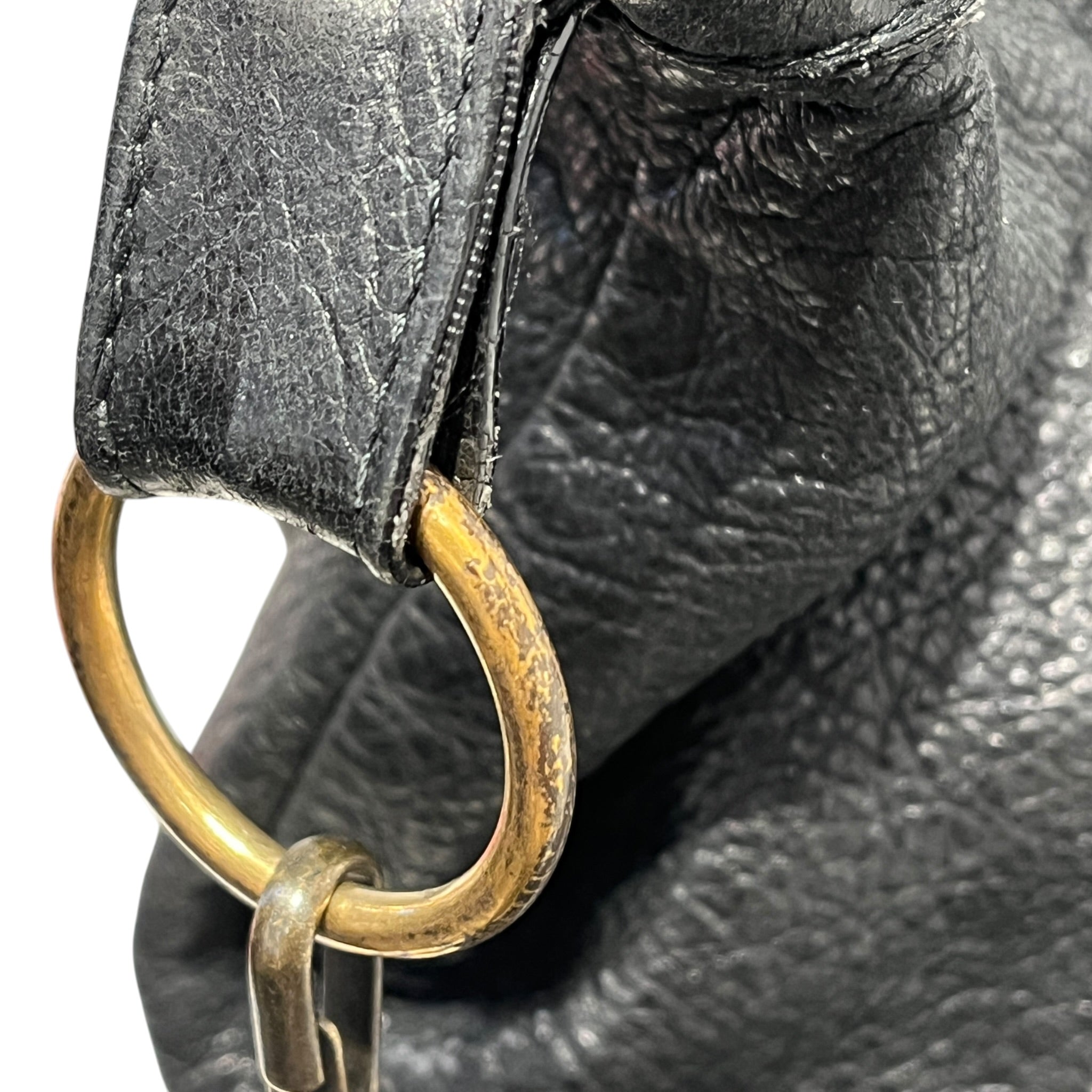 BALENCIAGA/Cross Body Bag/Leather/BLK/Classic Day Hobo view 10