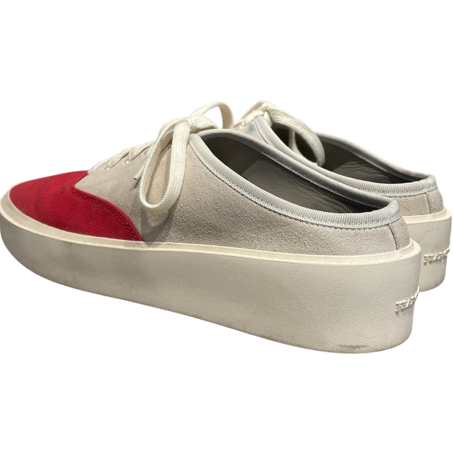 FEAR OF GOD/Low-Sneakers/US 8/RED/FEAR OF GOD 101 BACKLESS SNKR view 2