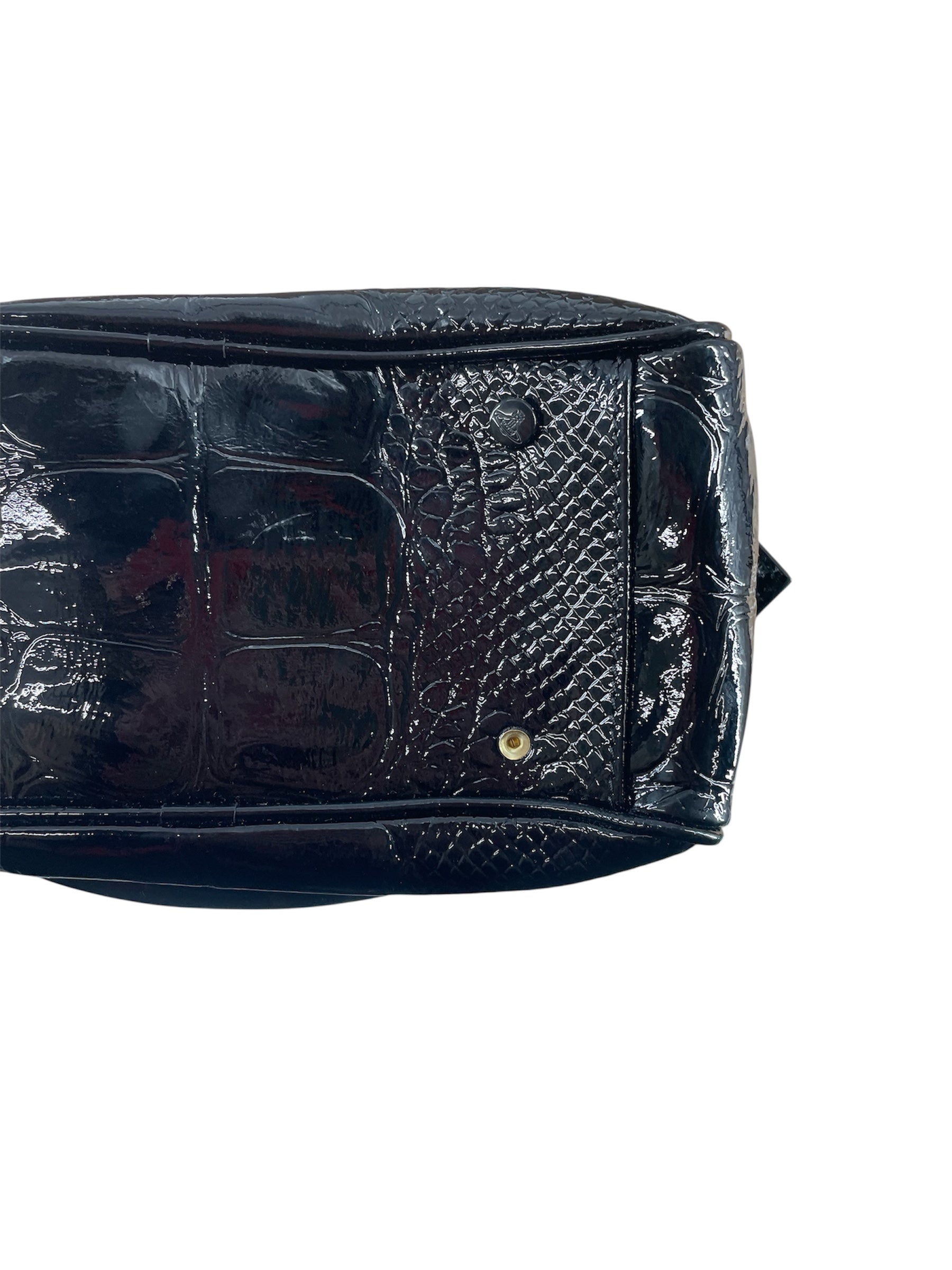 Vivienne Westwood/Hand Bag/Animal Pattern/Leather/BLK/CROCSKIN ARCHIVE CHAIN BAG view 5