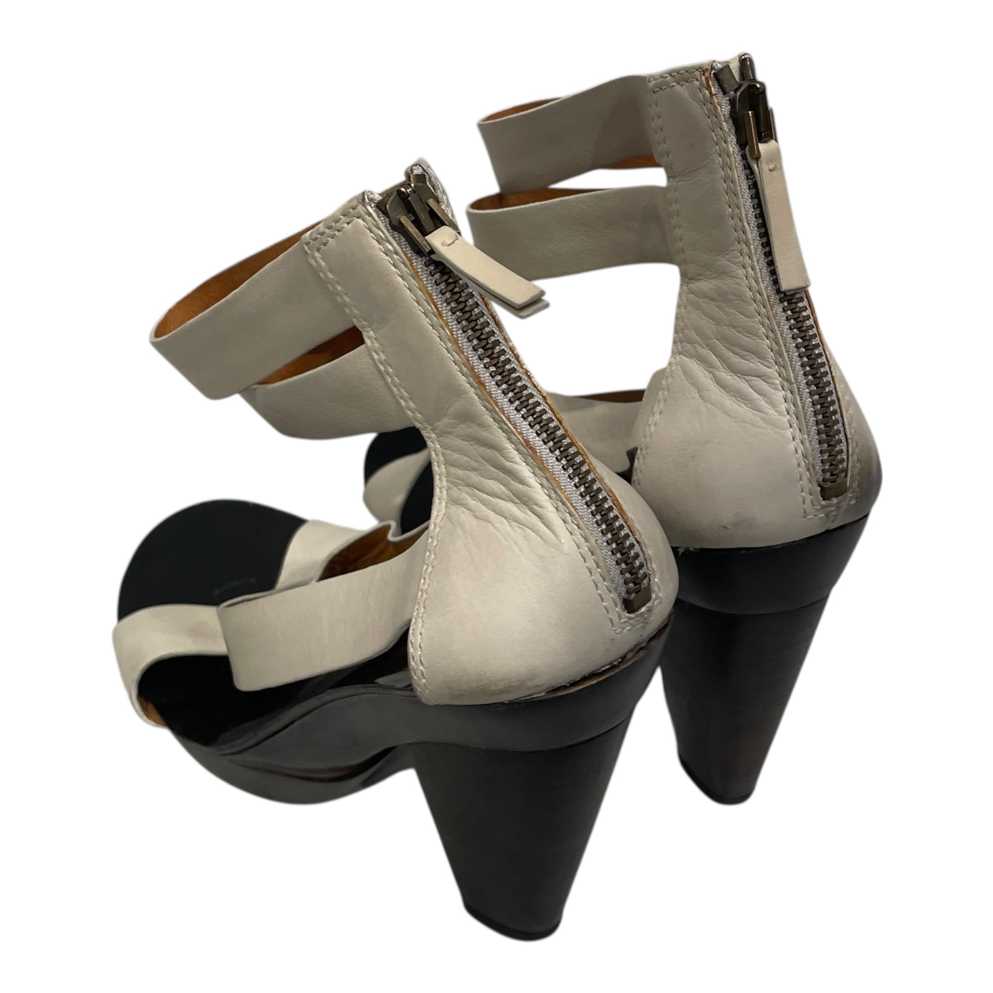 GIVENCHY/Heels/EU 36.5/Leather/CRM/Wedge Heel/ view 2