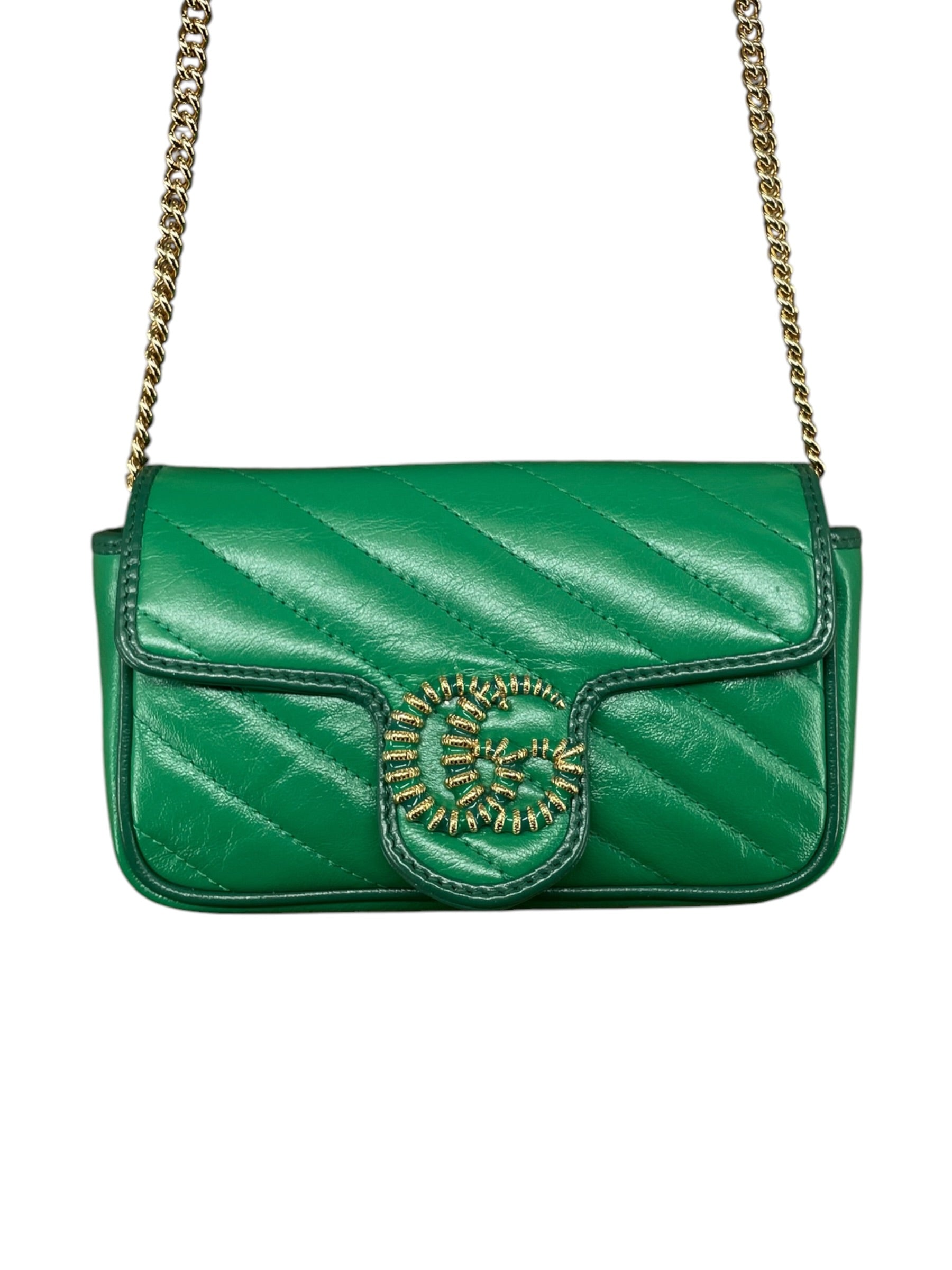 GUCCI/Bag/Leather/GRN/574969 2091 view 3