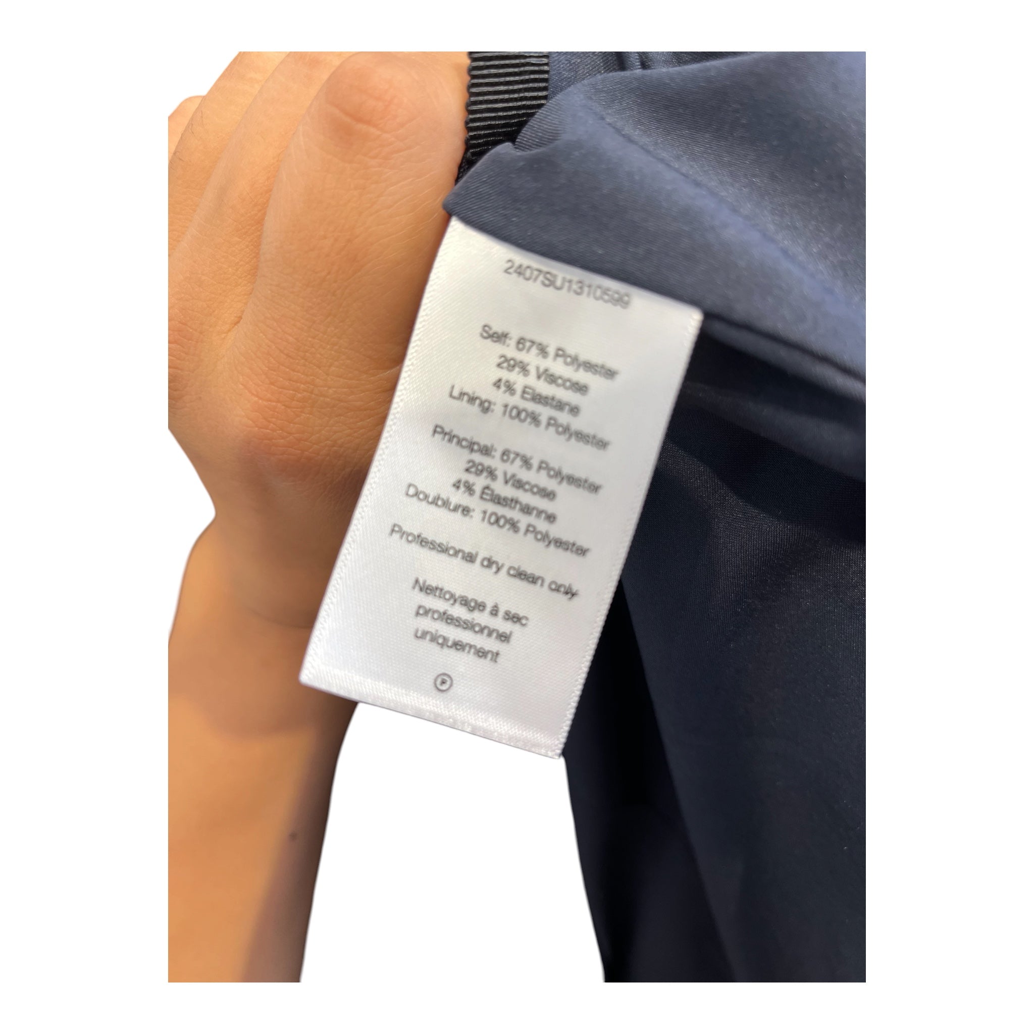 VERONICA BEARD/Tailored Jkt/6/Gingham Check/Polyester/NVY/ view 4