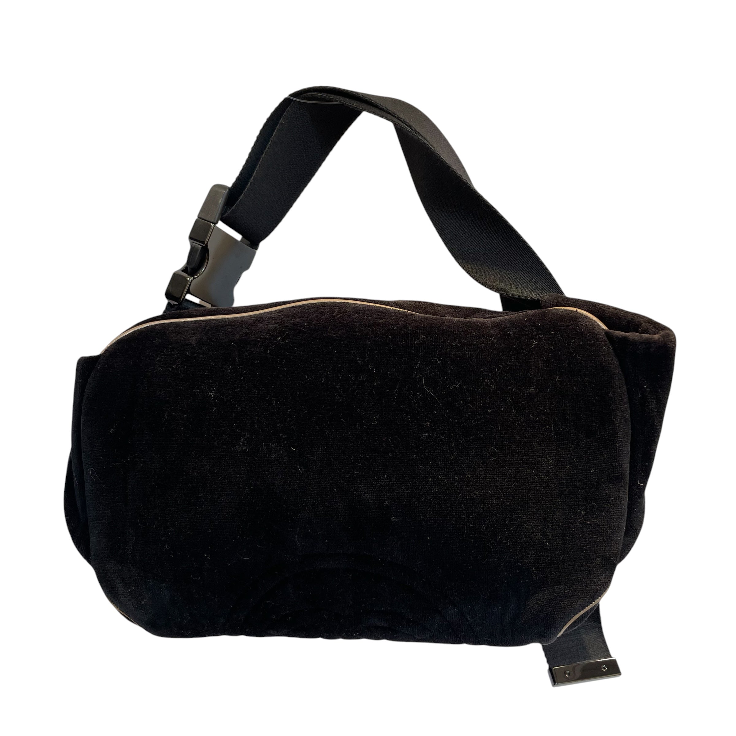 CHANEL/Fanny Pack/Suede/BLK/coco niege waist/26690306 view 2