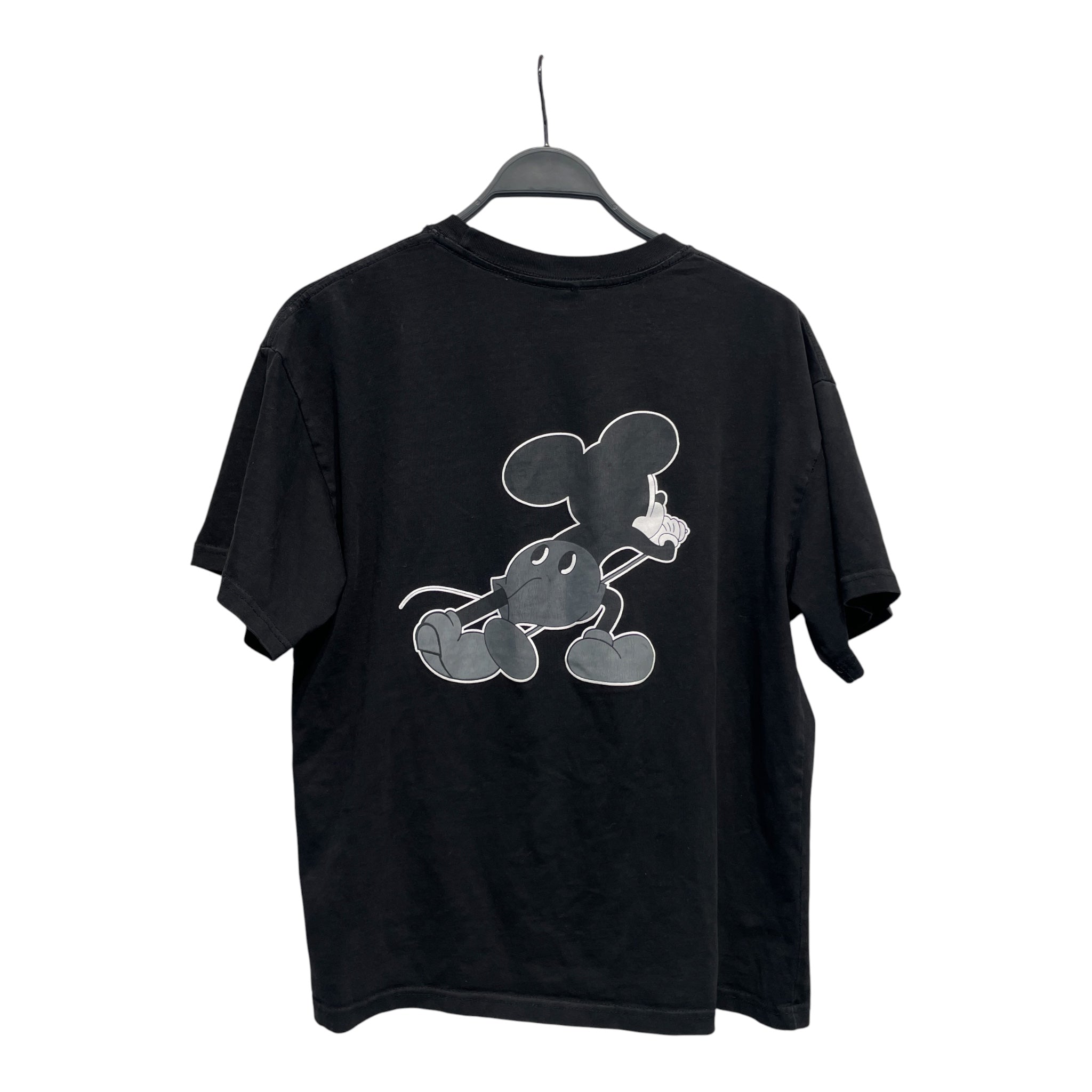 NUMBER (N)INE/T-Shirt/2/Cotton/BLK/Graphic/mickey mouse microphone view 2