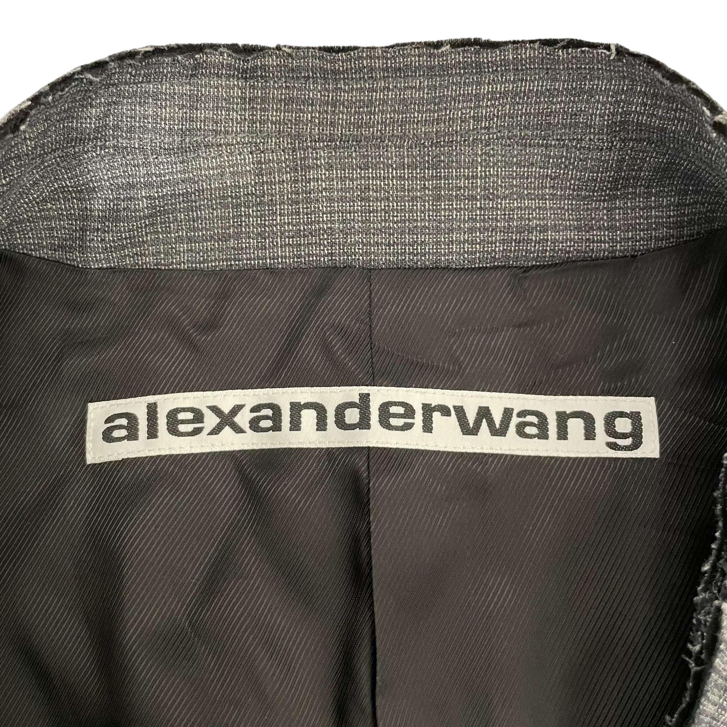Alexander Wang/Coat/M/Cotton/GRY/ view 3
