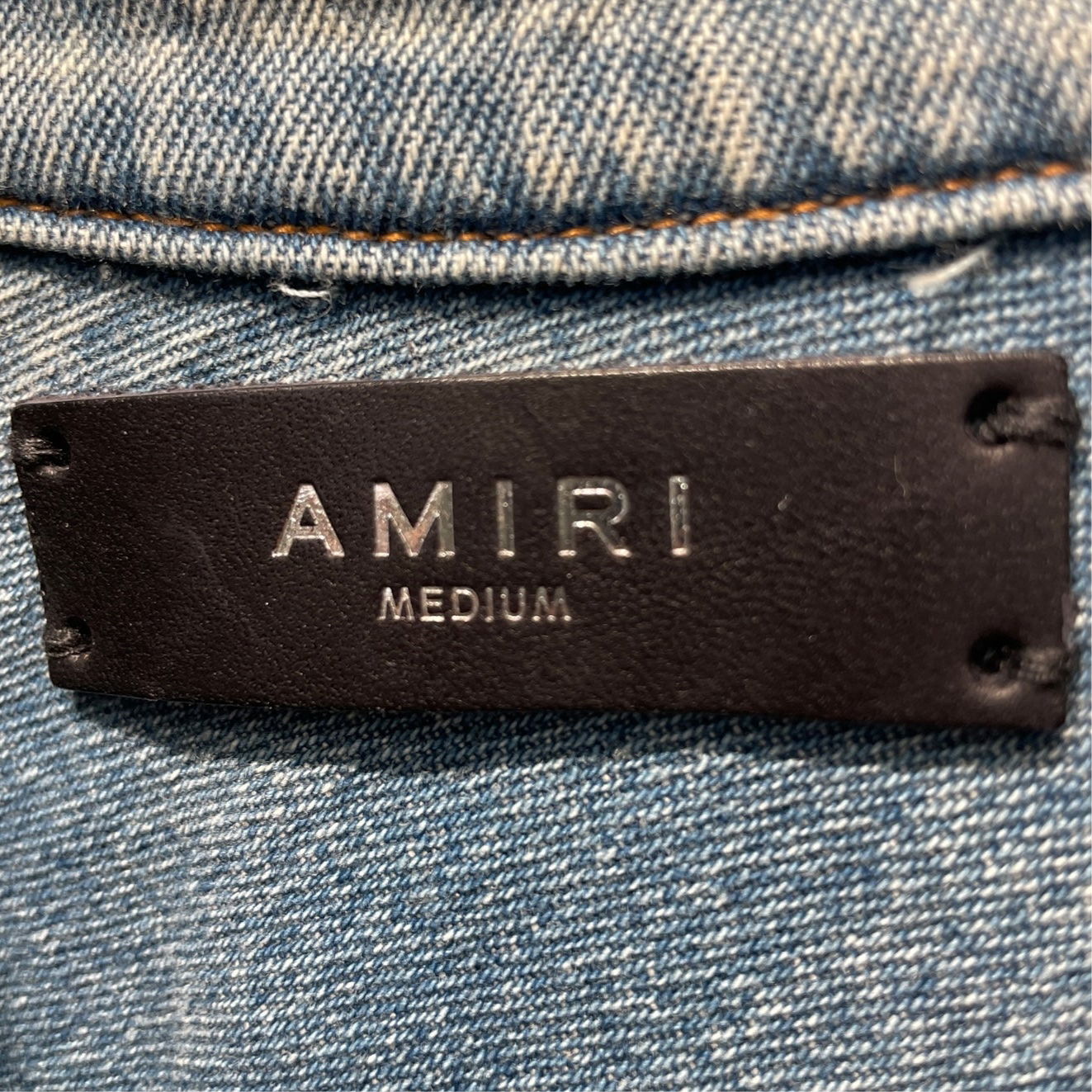 AMIRI/LS Shirt/M/Denim/BLU/ view 3
