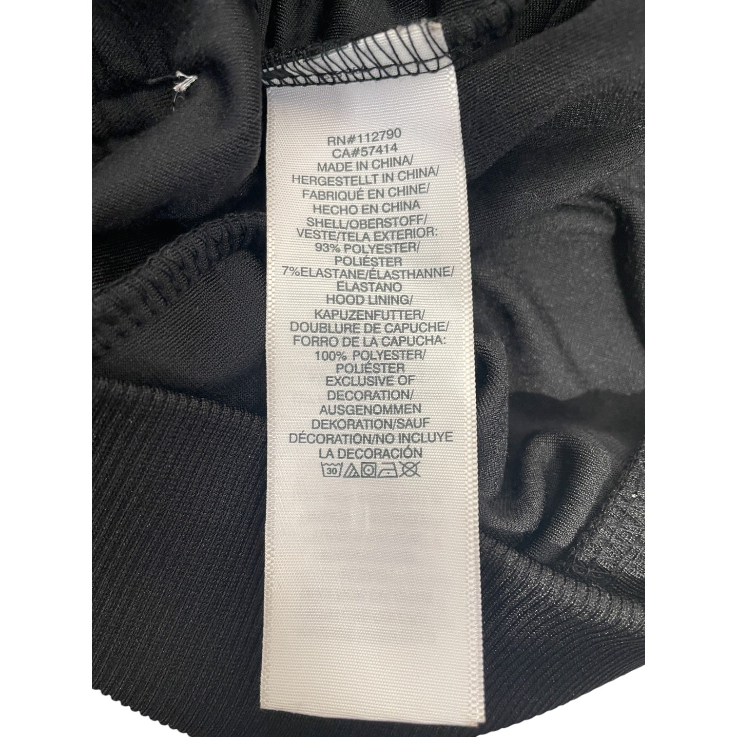 TRUE RELIGION/Zip Up Hoodie/M/Polyester/BLK/ view 4