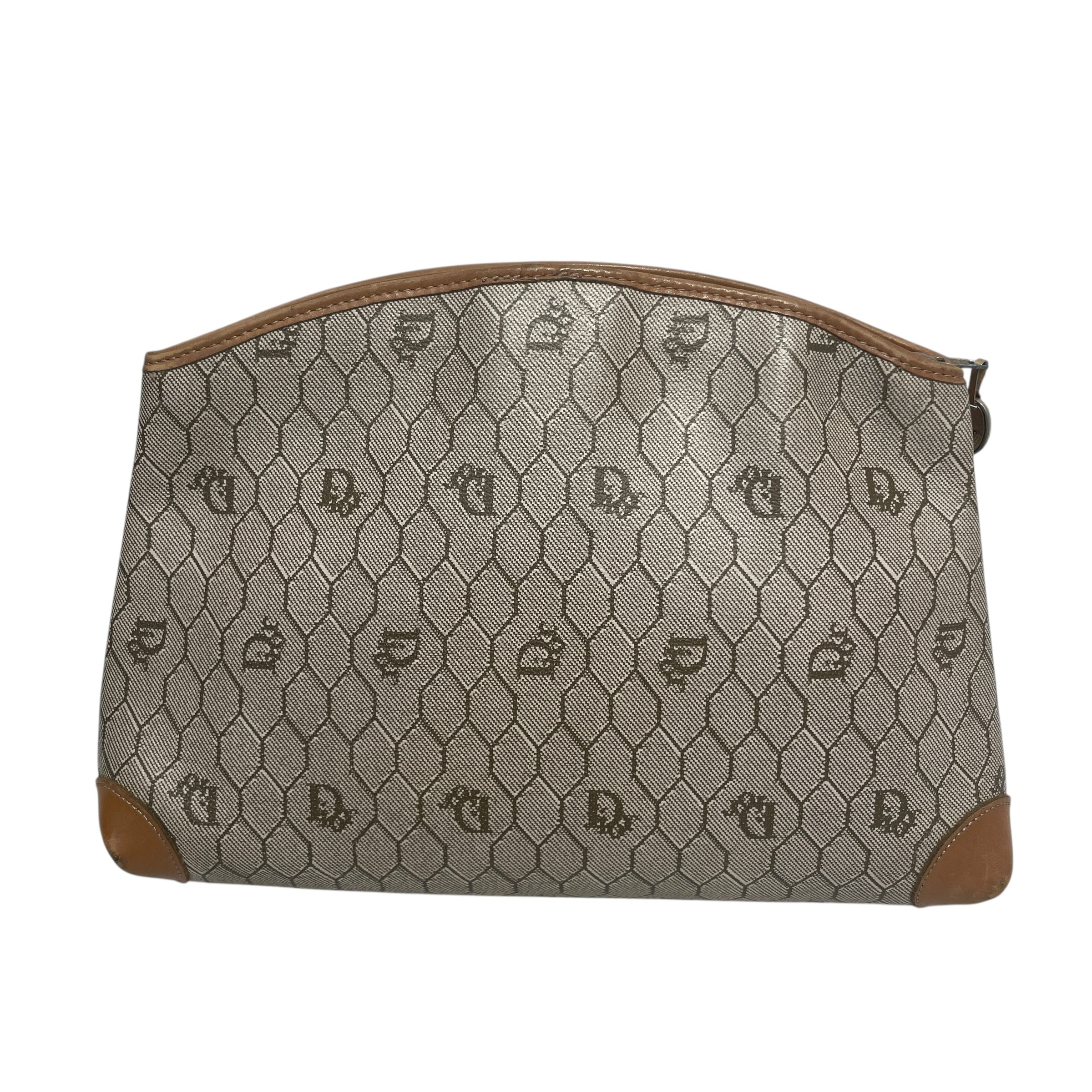 Christian Dior/Pouch/All Over Print/Leather/BEG/ view 2