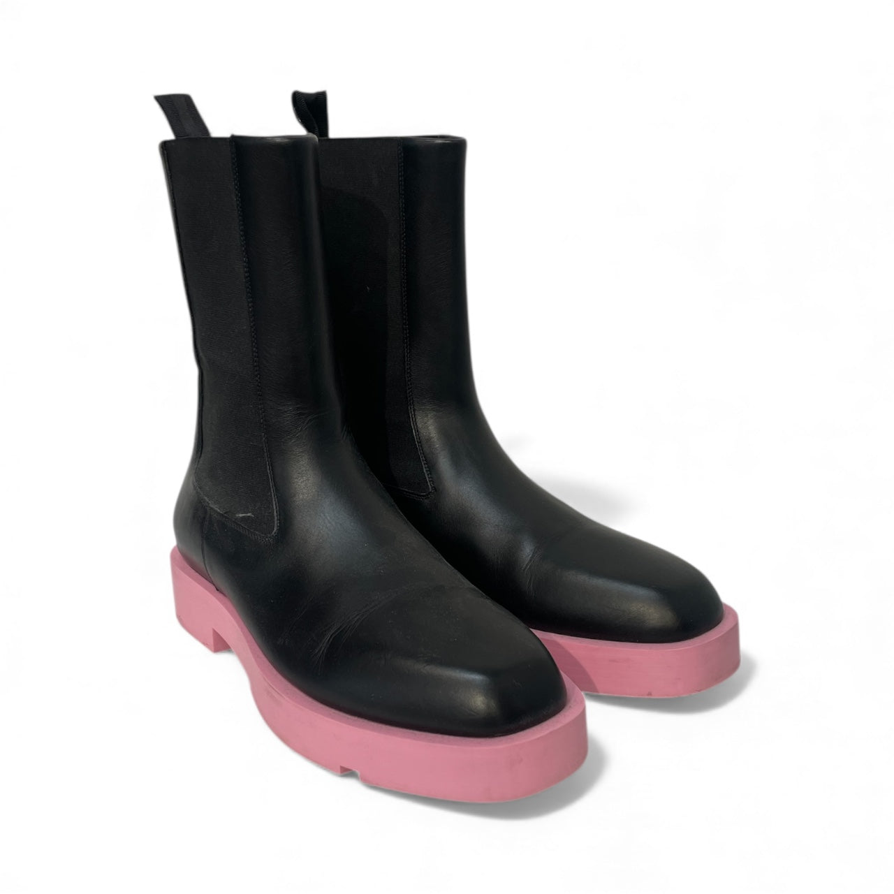 GIVENCHY/Chelsea Boots/EU 38.5/Border/Leather/PNK/ view 1