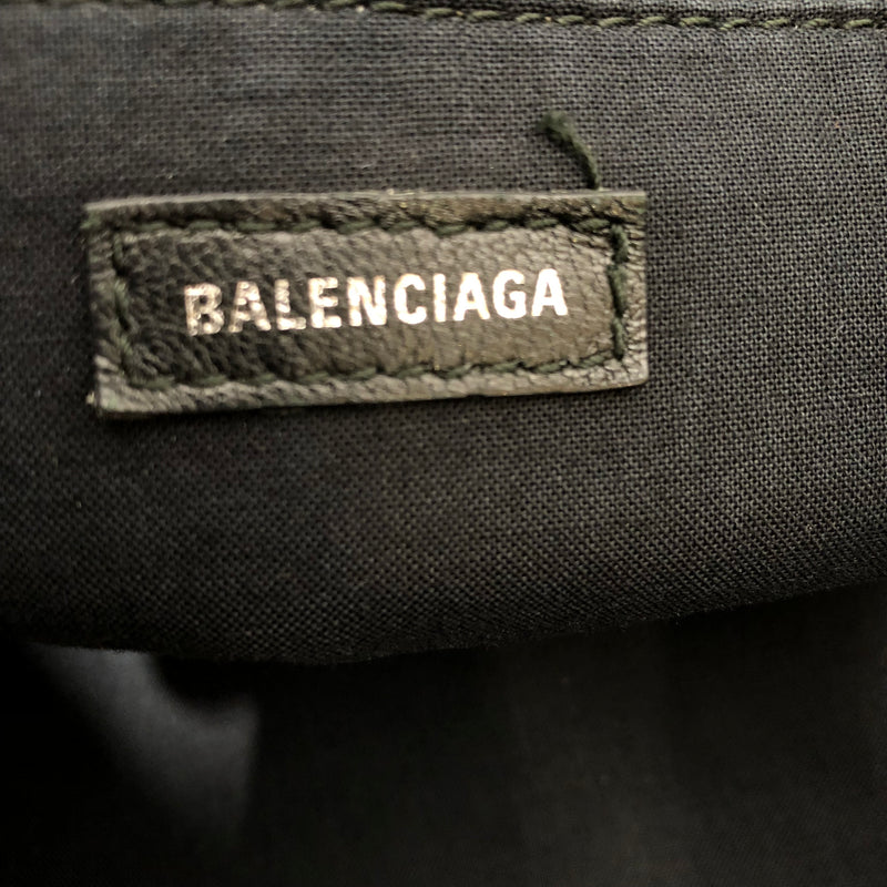 BALENCIAGA/Bag/Graphic/Cotton/WHT/Logo tote