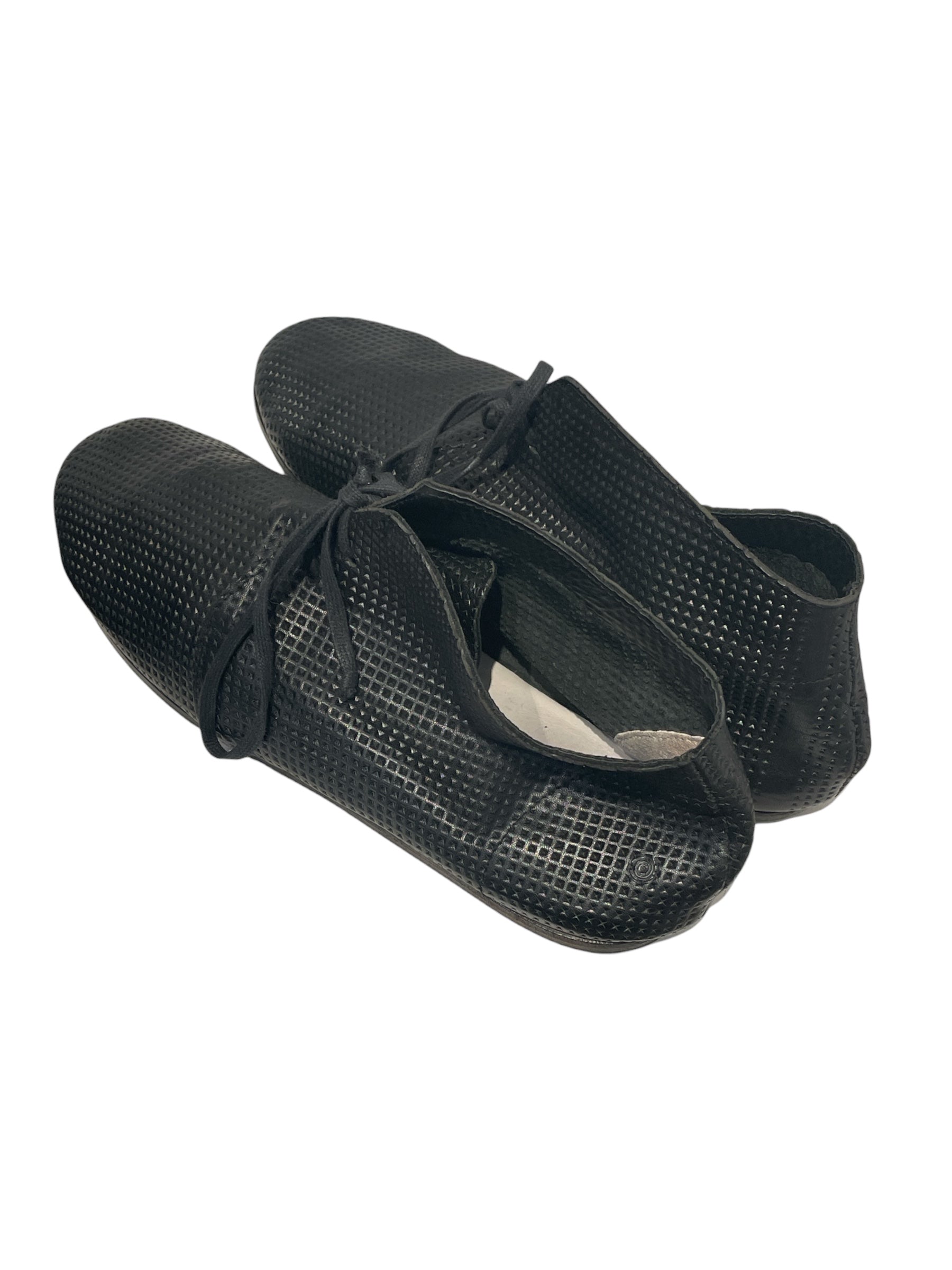 Marsell/Deck Shoes/EU 44/Leather/BLK/pattern leather shoes view 2