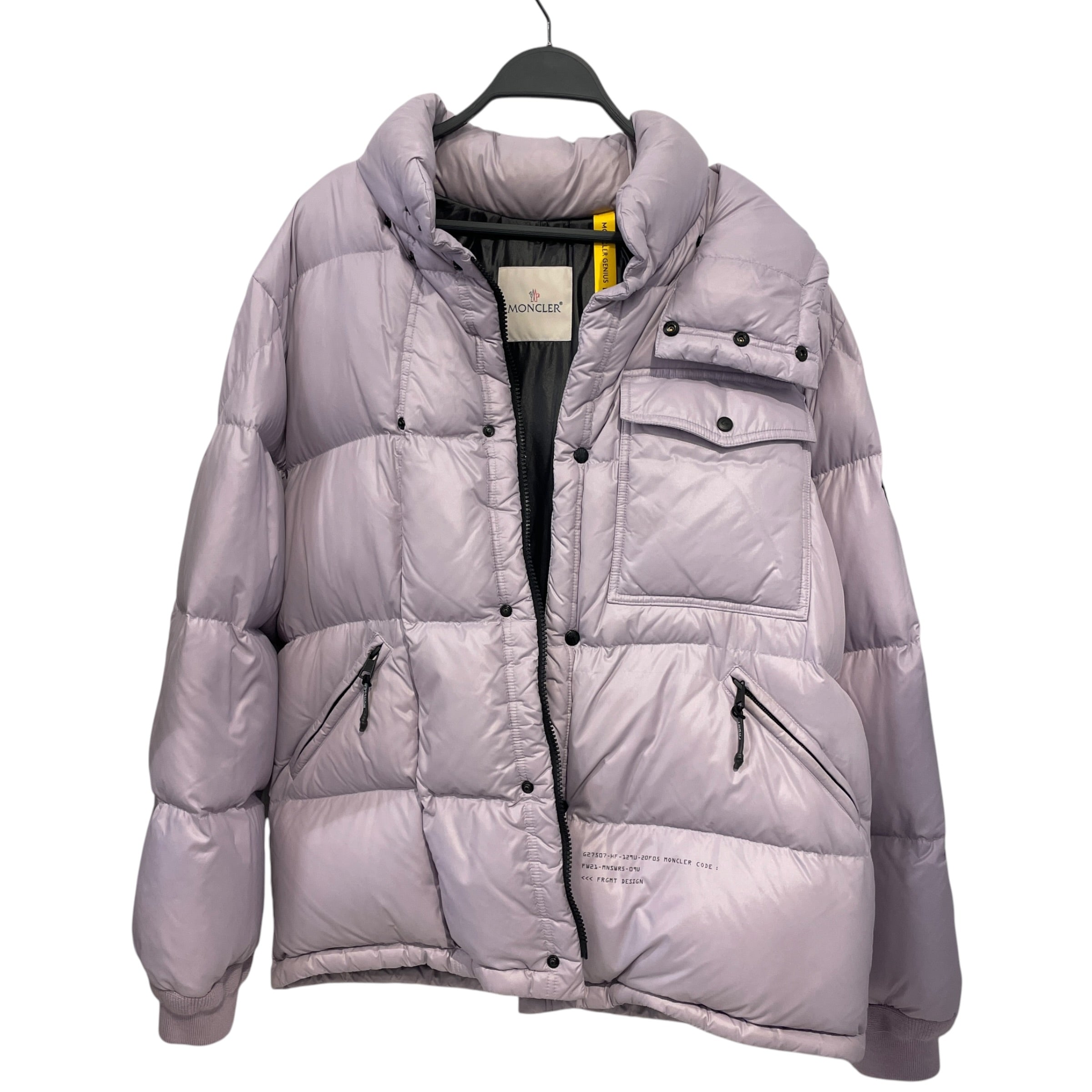 MONCLER/MONCLER/FRAGMENT DESIGN/Puffer Coat/1/PNK/purple puffer jacket 1 view 1